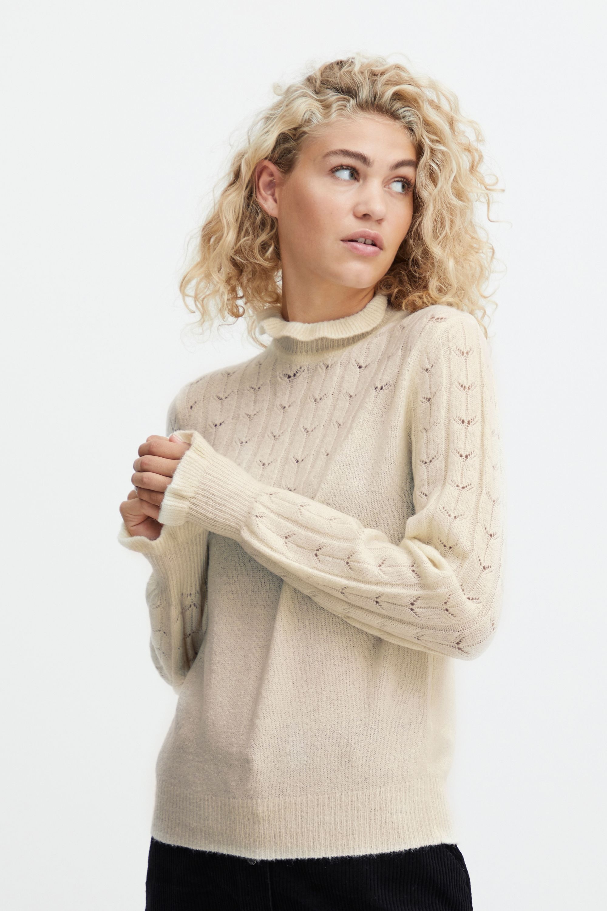 b.young Strickfleece-Pullover »Strickpullover BYOhella«