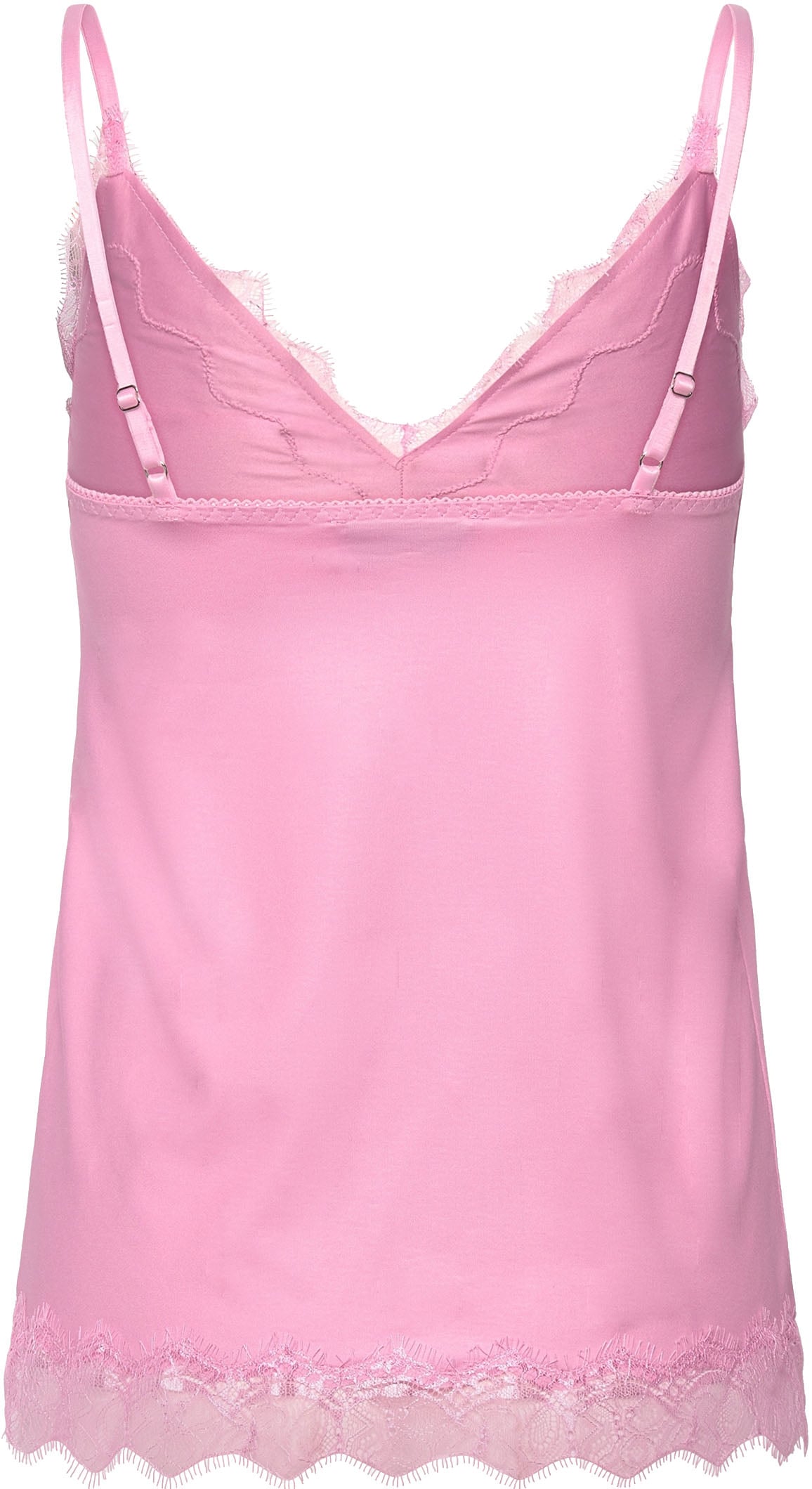 rosemunde Unterhemd »Billie Strap Top«, wunderschöner Vintage-Spitzenbesatz an Ausschnitt und Saum