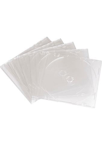 CD-Hülle »CD-Leerhülle Slim, 25er-Pack, Transparent, DVD CD Leerhülle«