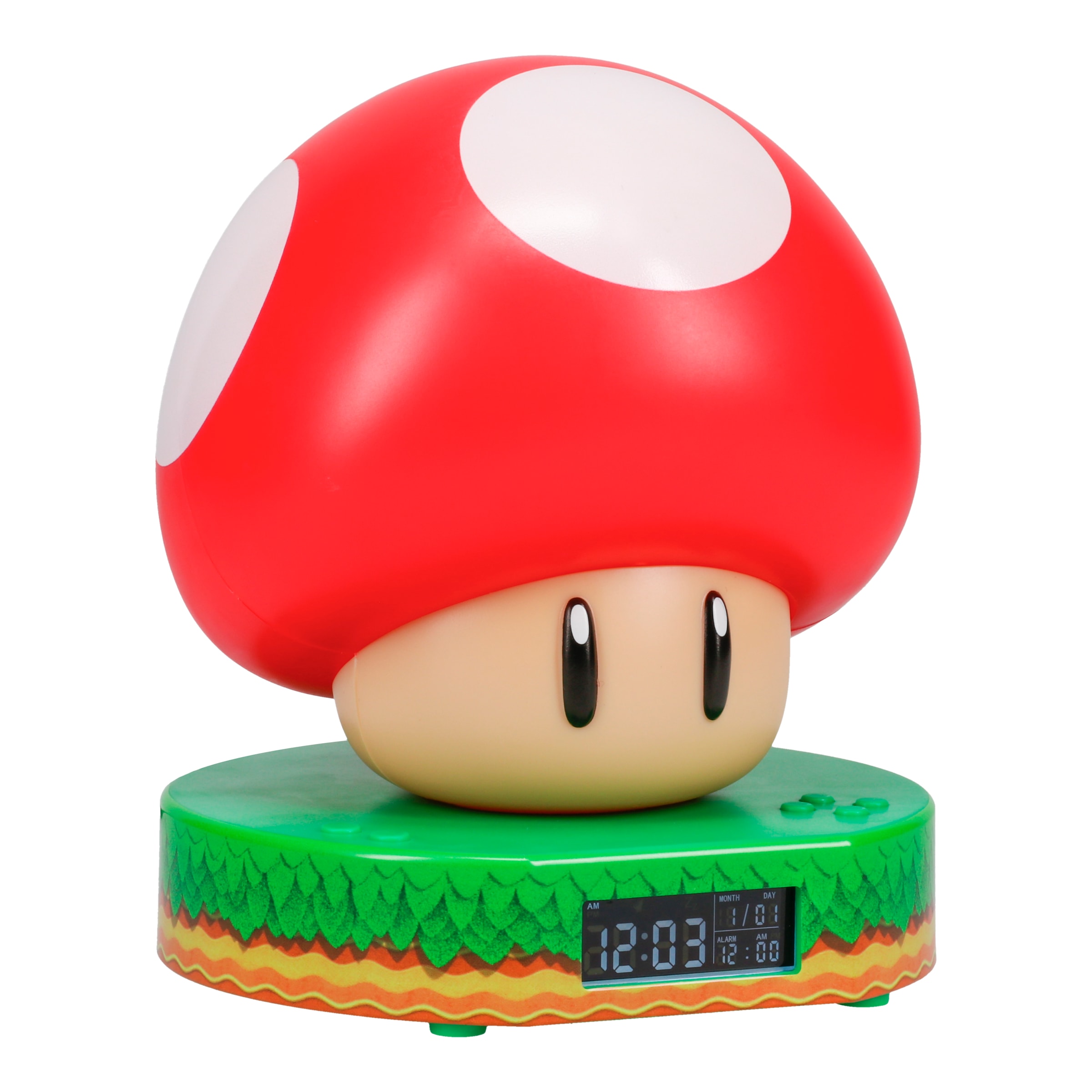 Paladone Wecker »Super Mario Pilz Mushroom digital Wecker«