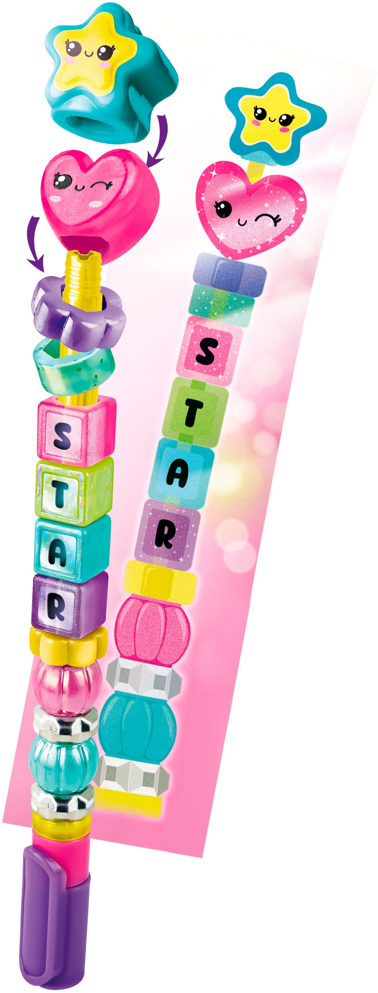 Clementoni® Kreativset »Idea, Mein Nachrichten-Stift Atelier«