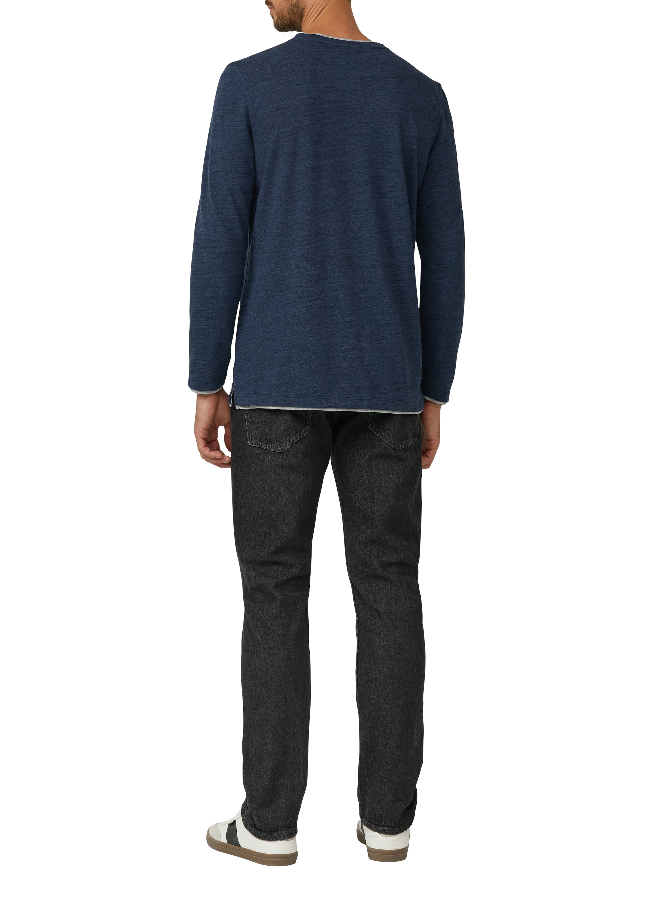 s.Oliver Henleyshirt mit Kontrast-Details