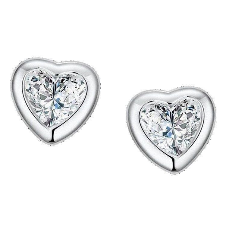 AILORIA Paar Ohrstecker »ROMANCE Ohrringe«, mit Zirkonia