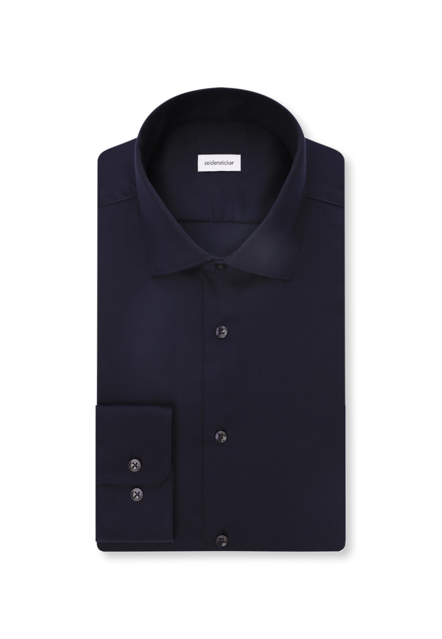 seidensticker Businesshemd »Schwarze Rose« Slim 1/1 Kentkragen Uni