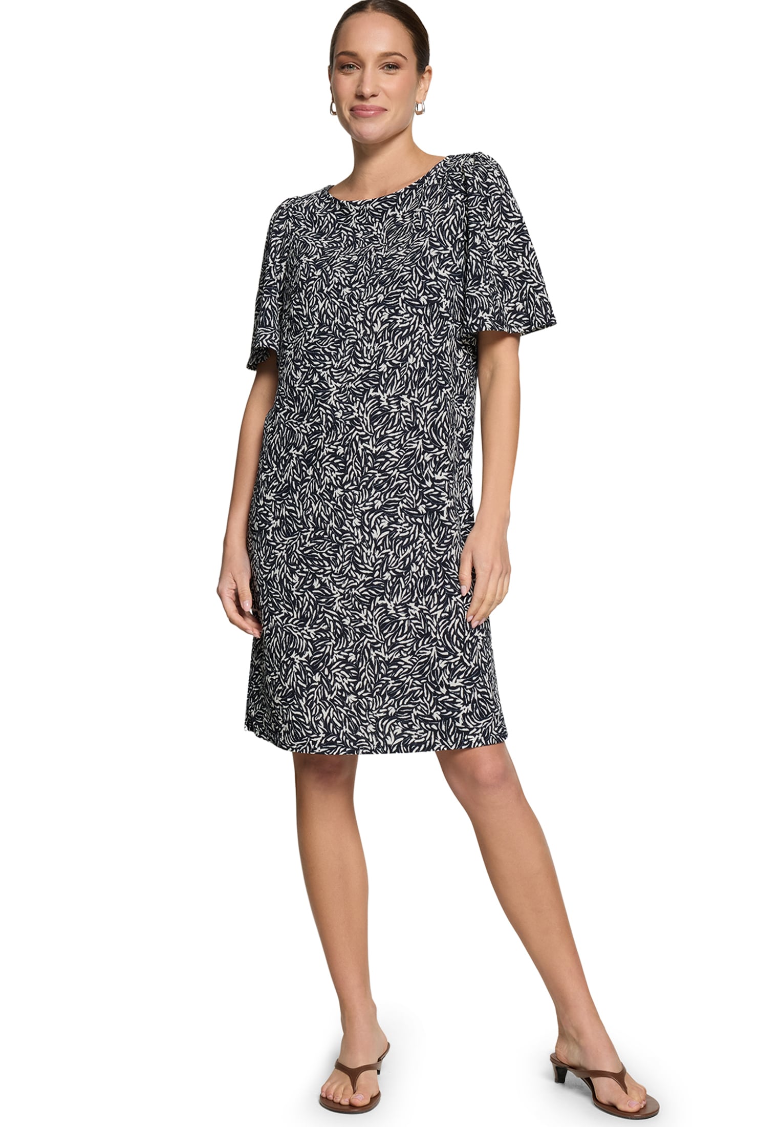 Zero Blusenkleid »Blusenkleid mit Blumenprint«
