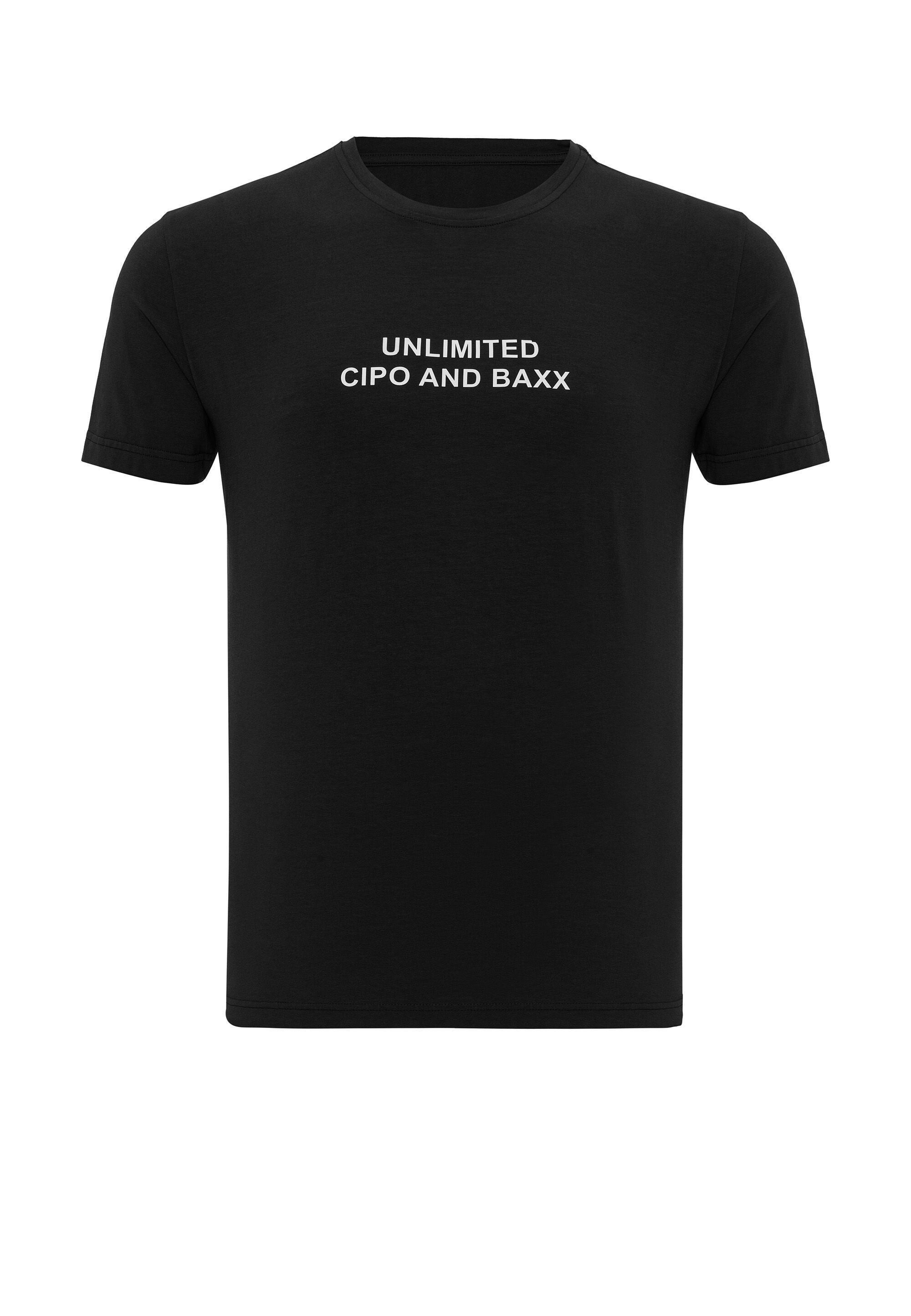 Cipo & Baxx T-Shirt »CT827« in Regular Fit