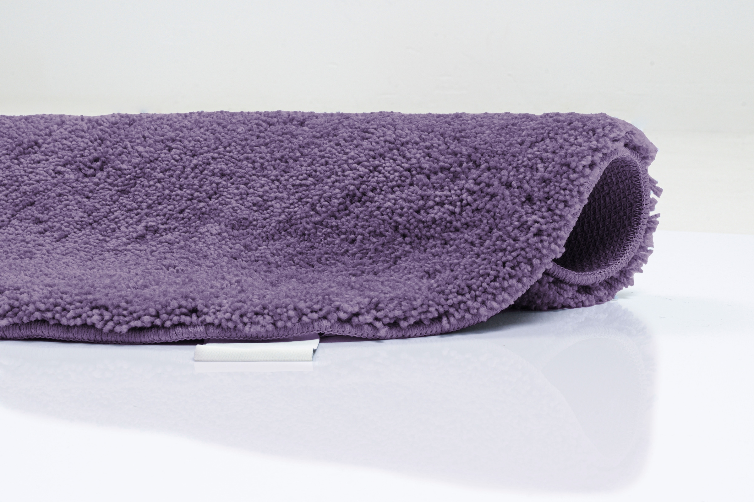TOM TAILOR HOME Badematte »Cozy Bath UNI«, rutschhemmend beschichtet, fußbodenheizungsgeeignet, Badteppich, Uni Farben, rechteckig, rund und oval erhältlich