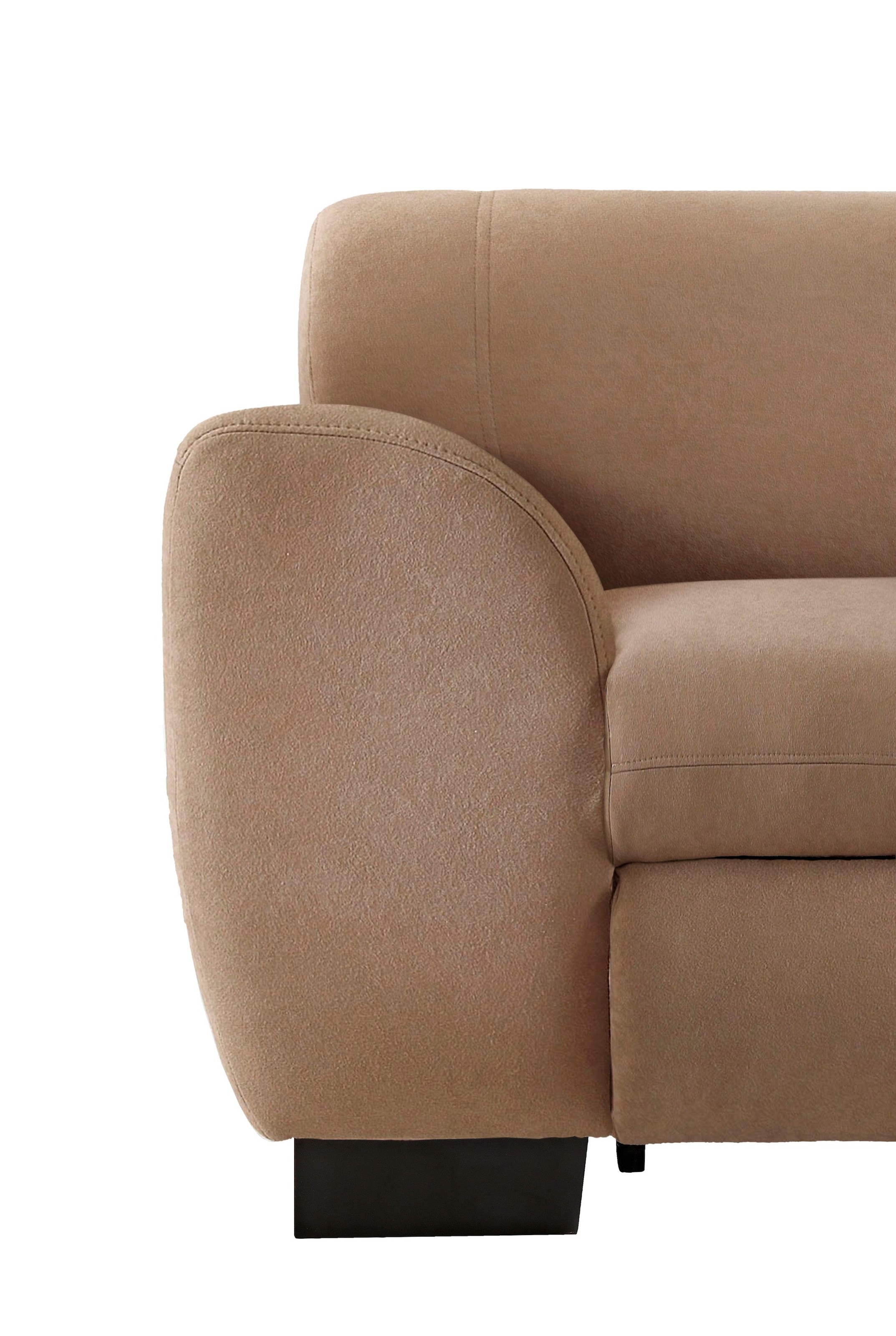 Home affaire Ecksofa »Nika zeitlos und elegant, L-Form«, wahlweise mit Bettfunktion, auch in Cord