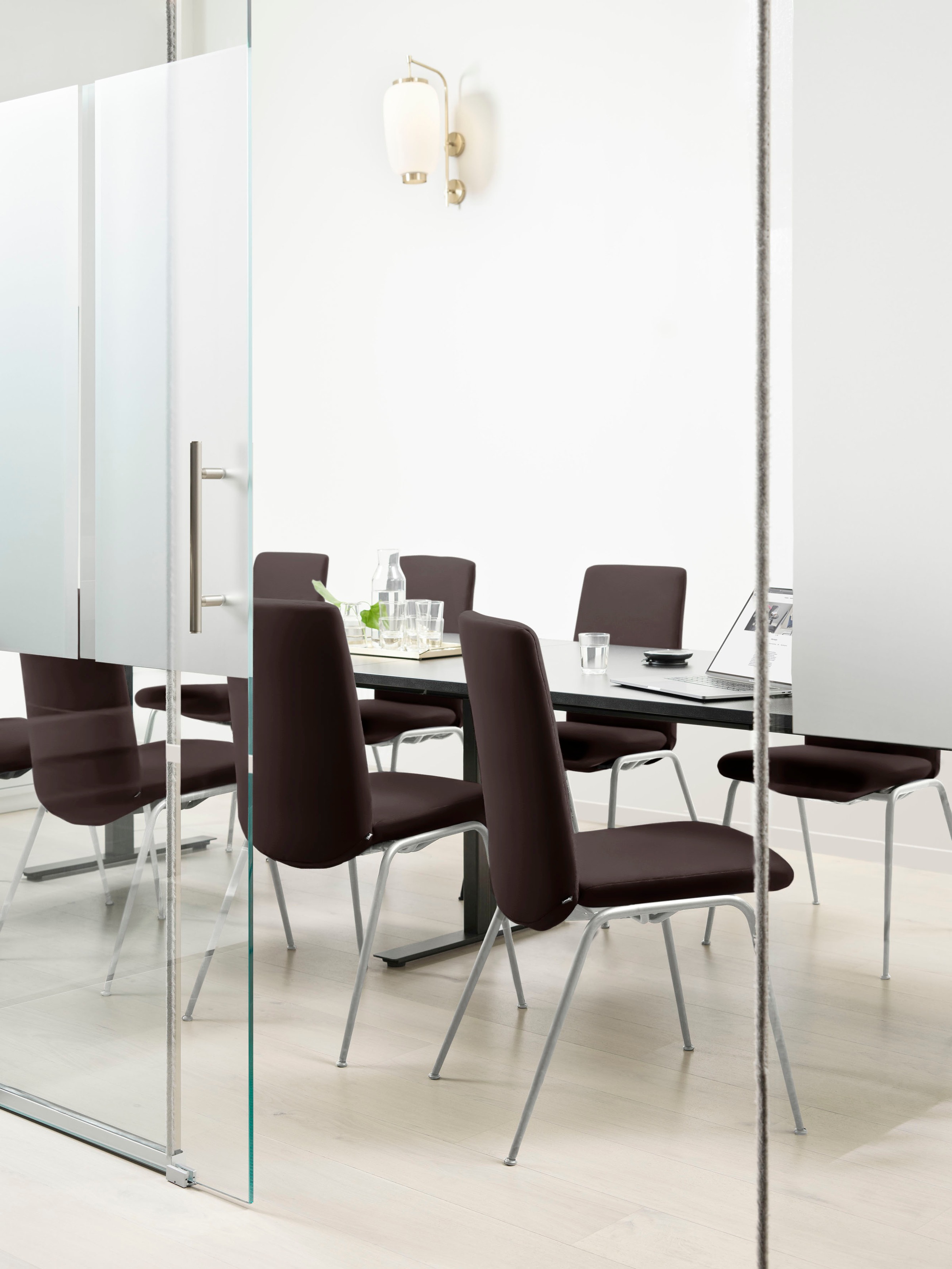 Stressless® Polsterstuhl »Laurel«, Leder PALOMA, Low Back, Größe L, mit Beinen aus Stahl in Chrom matt
