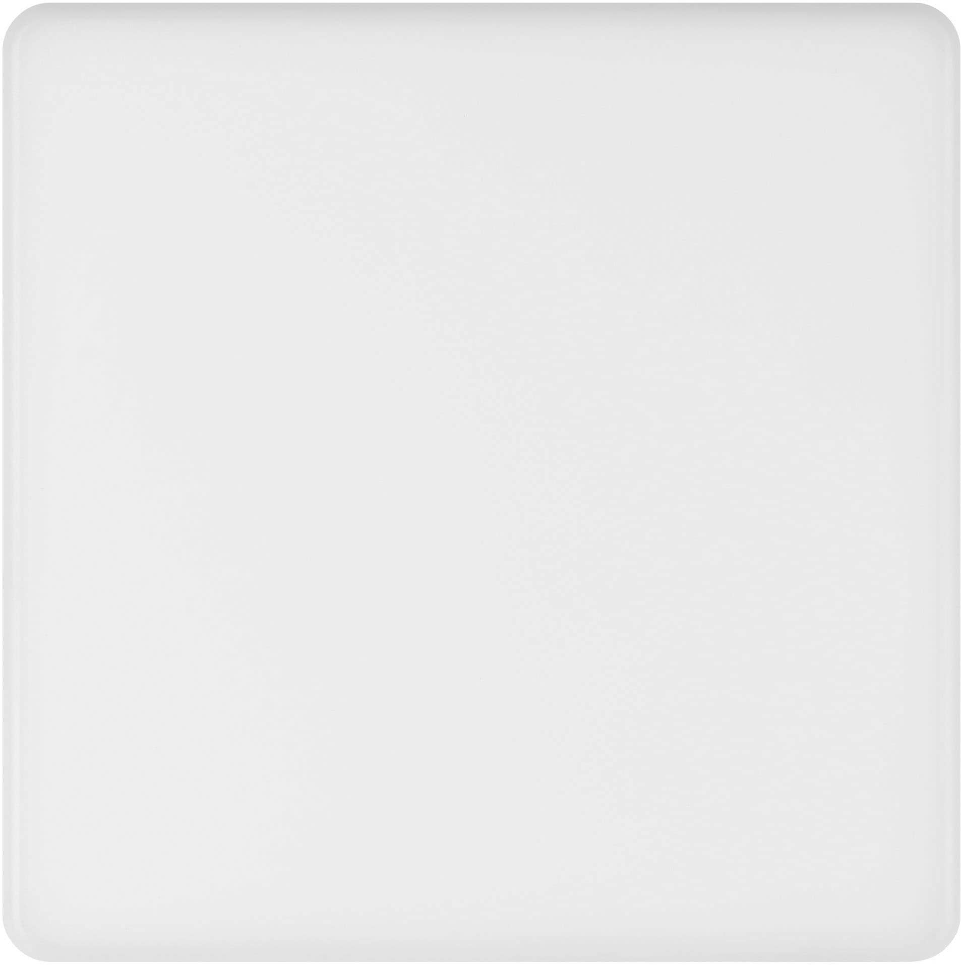 EGLO Einbauleuchte »Rapita Deckenlampe, Aluminum und Kunststoff, Einabaulampe, Flurlampe« LED-Modul 1 Stk. Warmweiß Einbauleuchte - L21,5 x B21,5 x ET30 cm - weiß - 18W inkl.