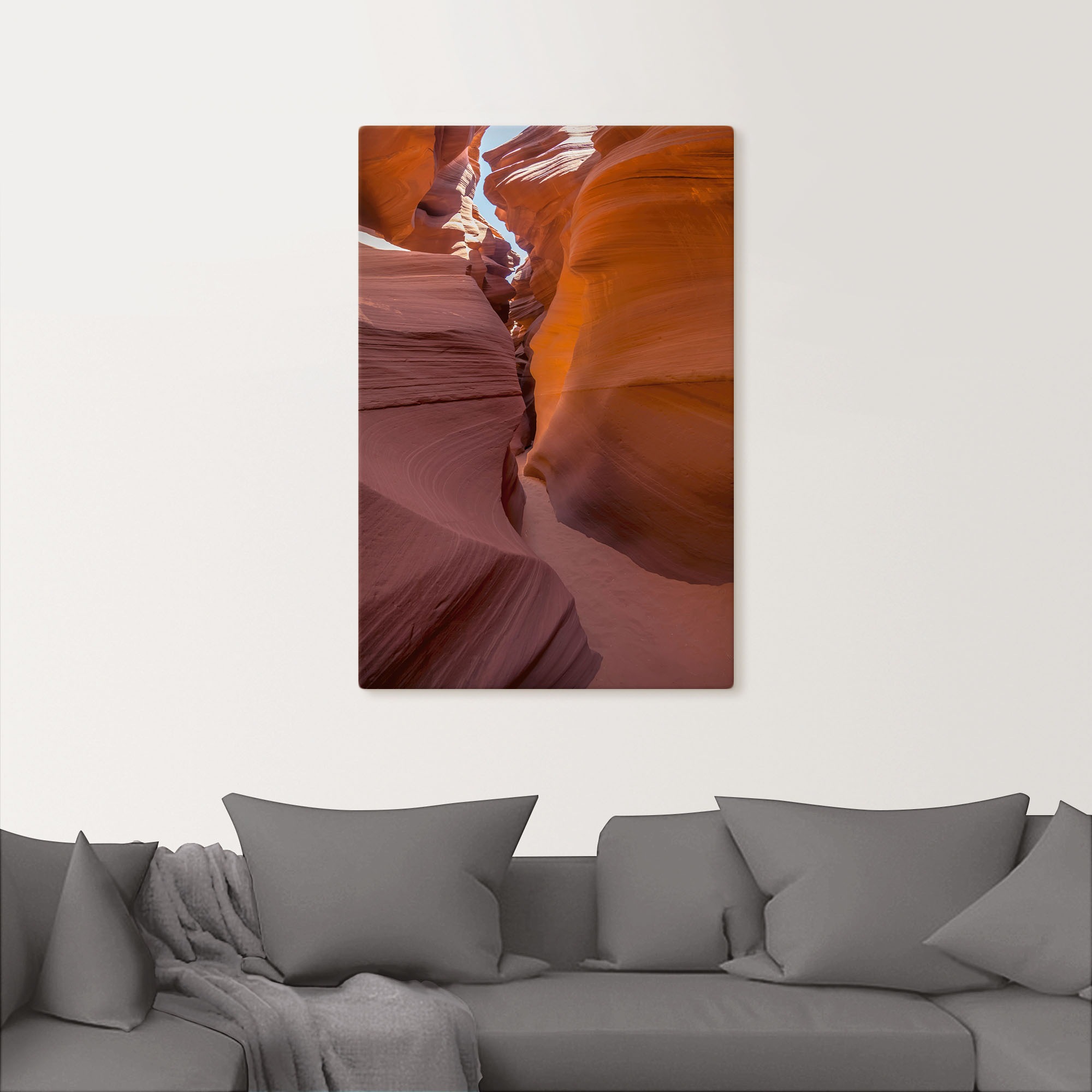 Artland Leinwandbild »Pfade durch den Antelope Canyon«, Bilder von Amerika, (1 St.), auf Keilrahmen gespannt