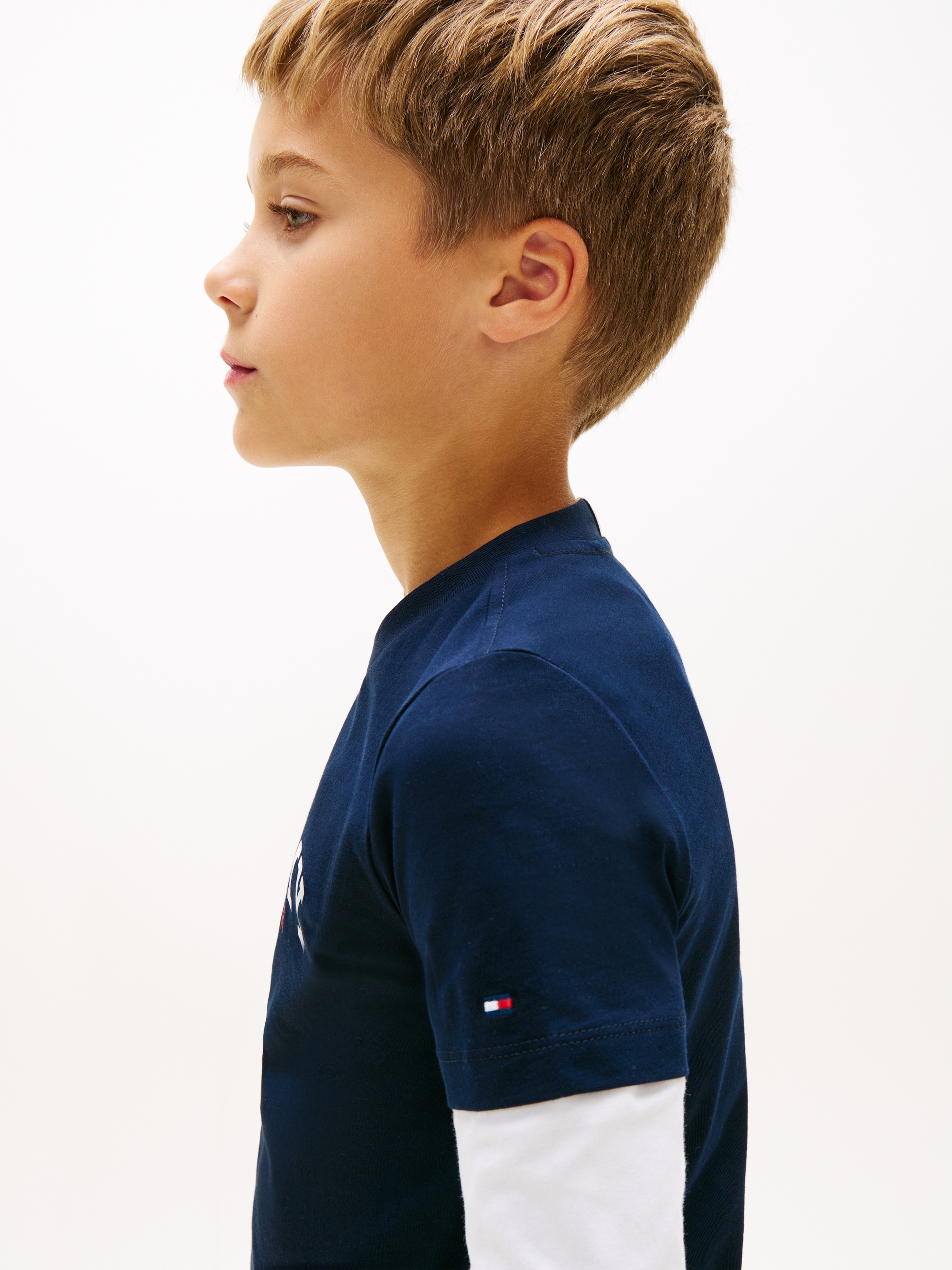 Tommy Hilfiger T-Shirt »MONOGRAM GRAPHIC T-SHIRT« Kinder bis 16 Jahre, Druck