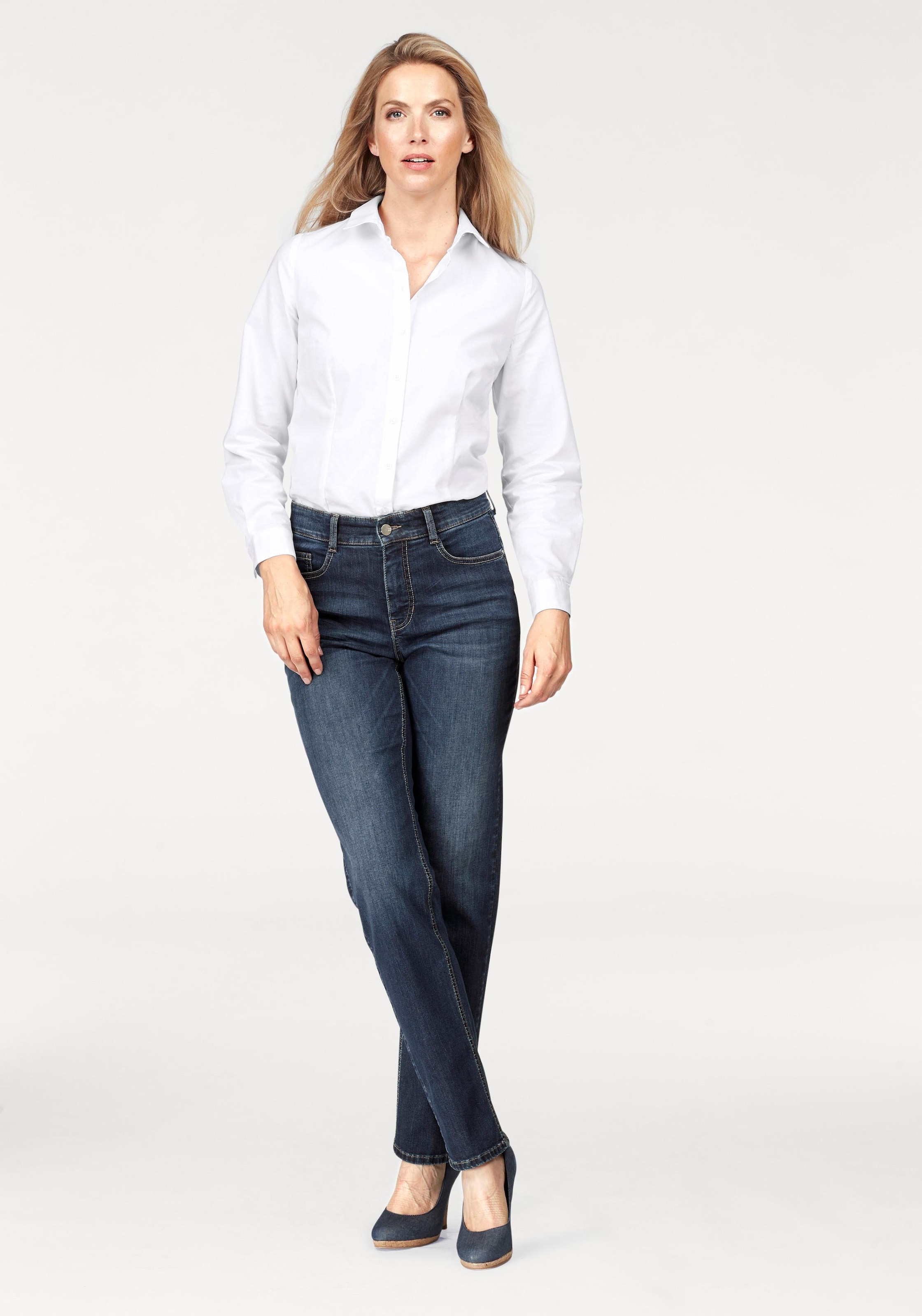 MAC Bequeme Jeans »Stella«, Gerader Beinverlauf