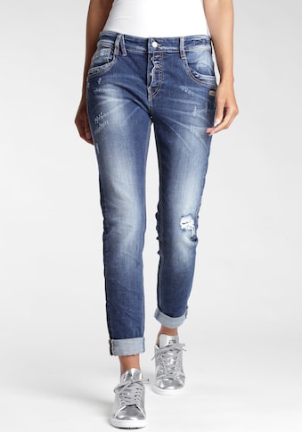 GANG 5-Pocket-Jeans »Gerda«, mit halb offener Knopfleiste kaufen