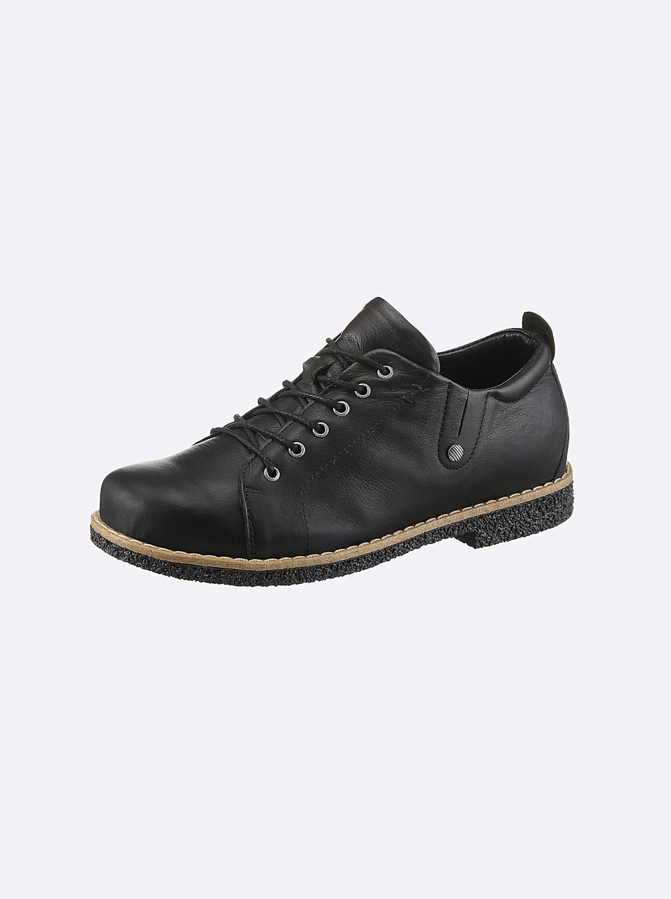 Andrea Conti Damen Schnürschuh in schwarz, Größe 39