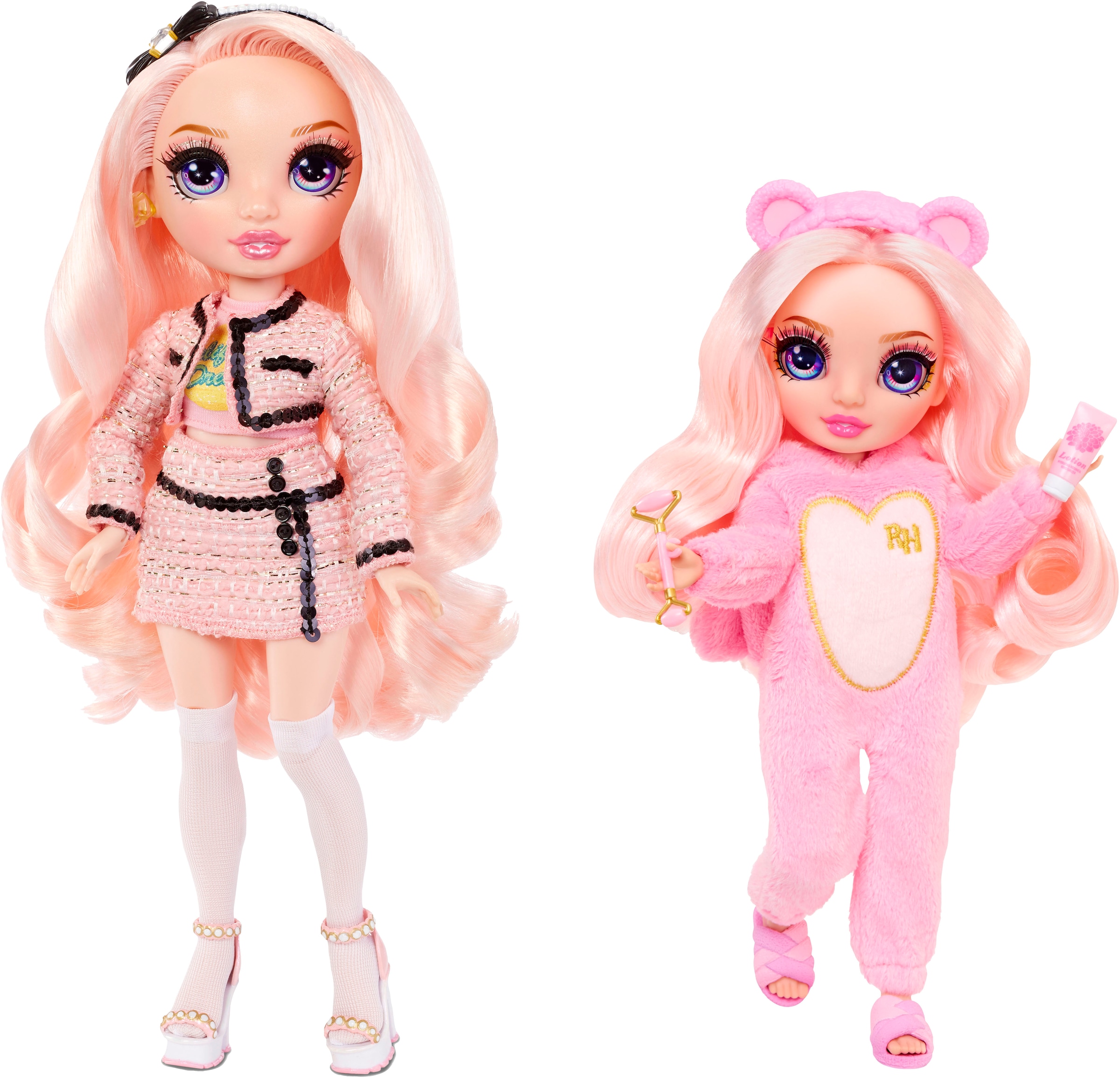 RAINBOW HIGH Anziehpuppe »Junior High PJ Party Fashion Doll Bella (Pink)«