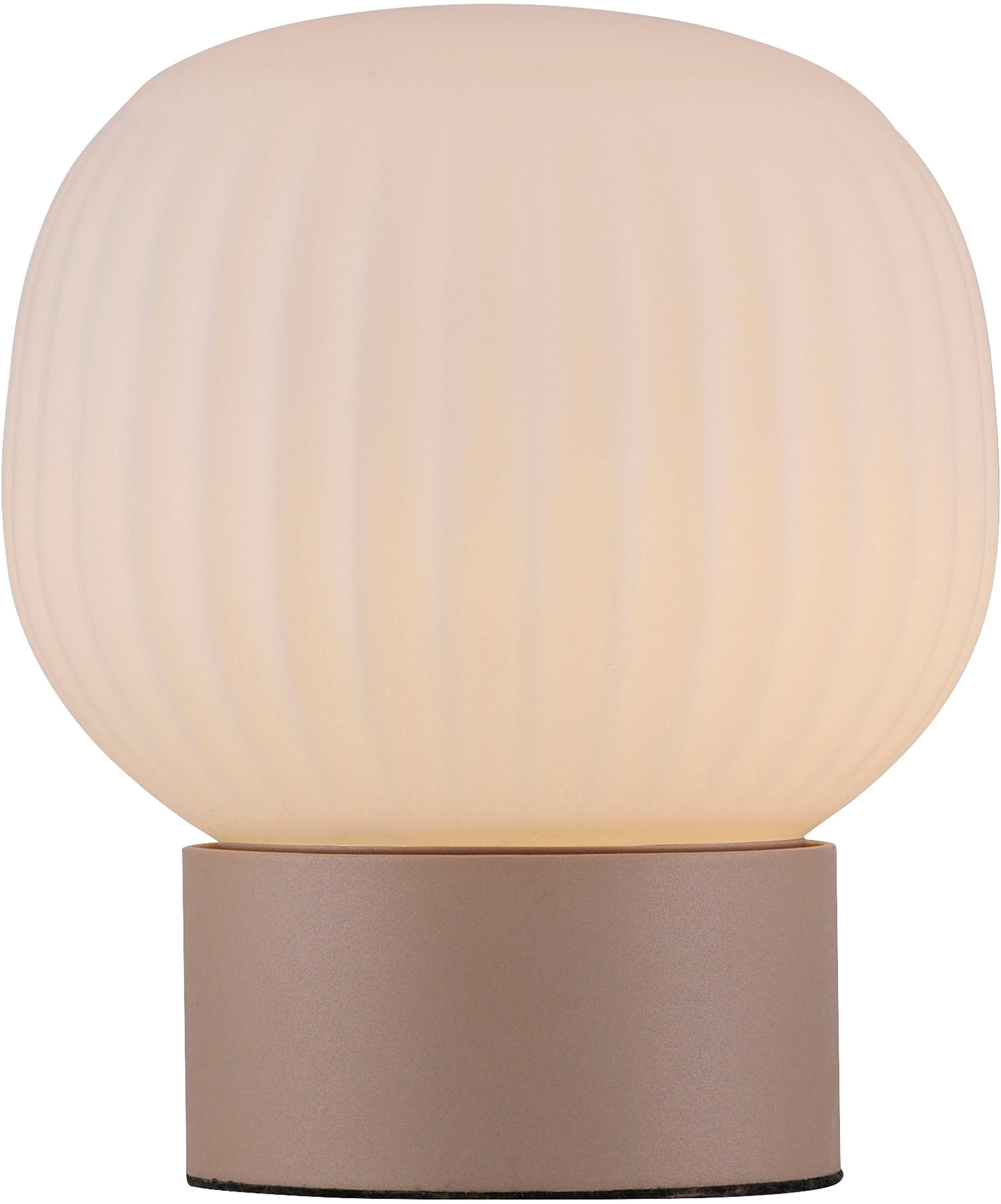 JUST LIGHT LED Tischleuchte »NAMI« LED-Board 1 Stk. Warmweiß dimmbar über Touchdimmer, Memory nach Trennung vom Netz