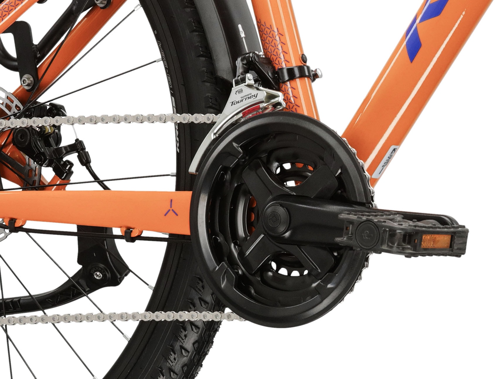 Kross Mountainbike »KROSS MTB Hardtail Lea 2.0 27,5" orange« 21 Gang Shimano ALTUS M310 Schaltwerk Kettenschaltung