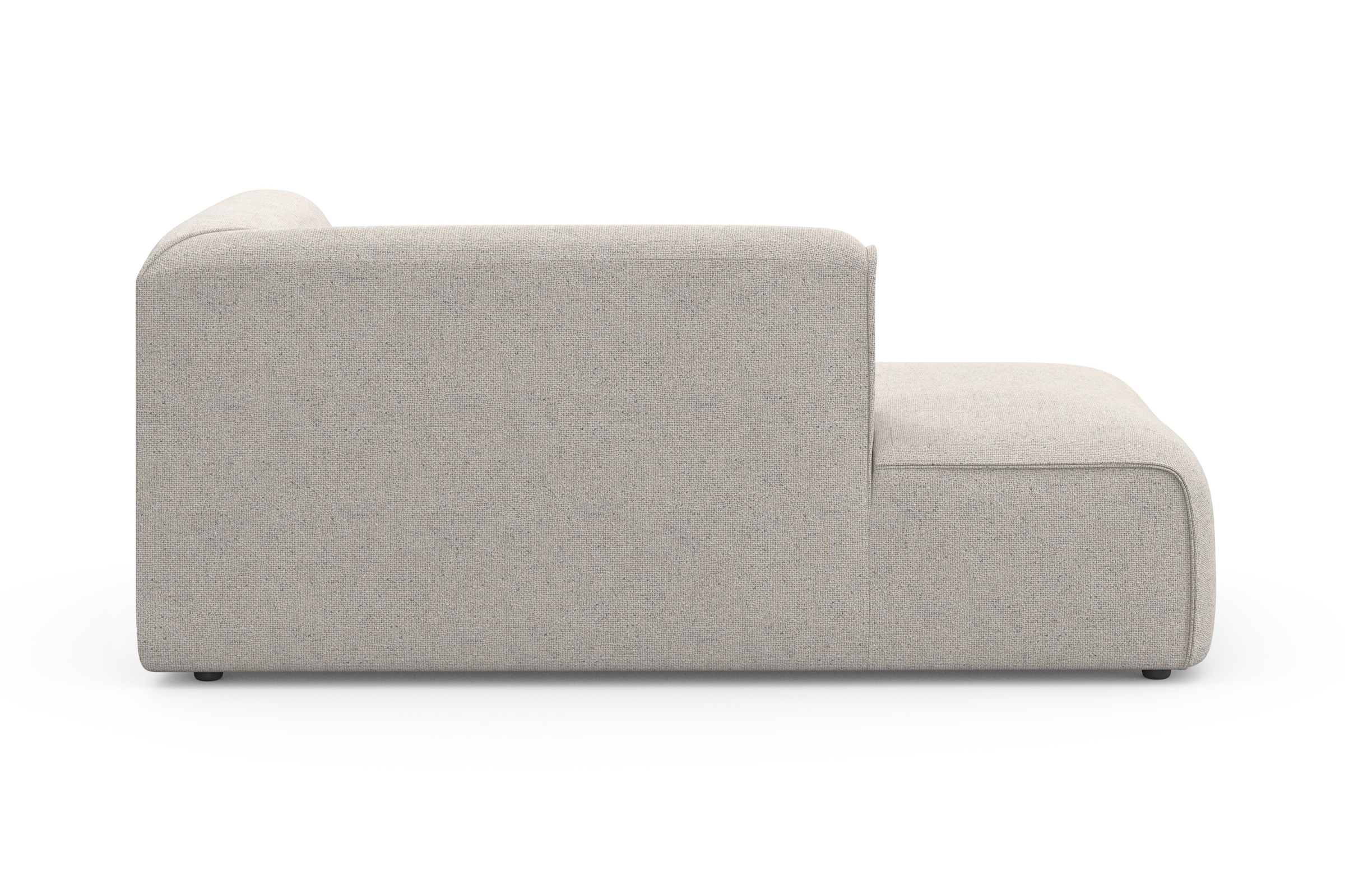 RAUM.ID Ottomane »Merid Chaiselongue, Maße B/T/H: 100/162/70 cm«, als Modul oder separat verwendbar, für individuelle Zusammenstellung