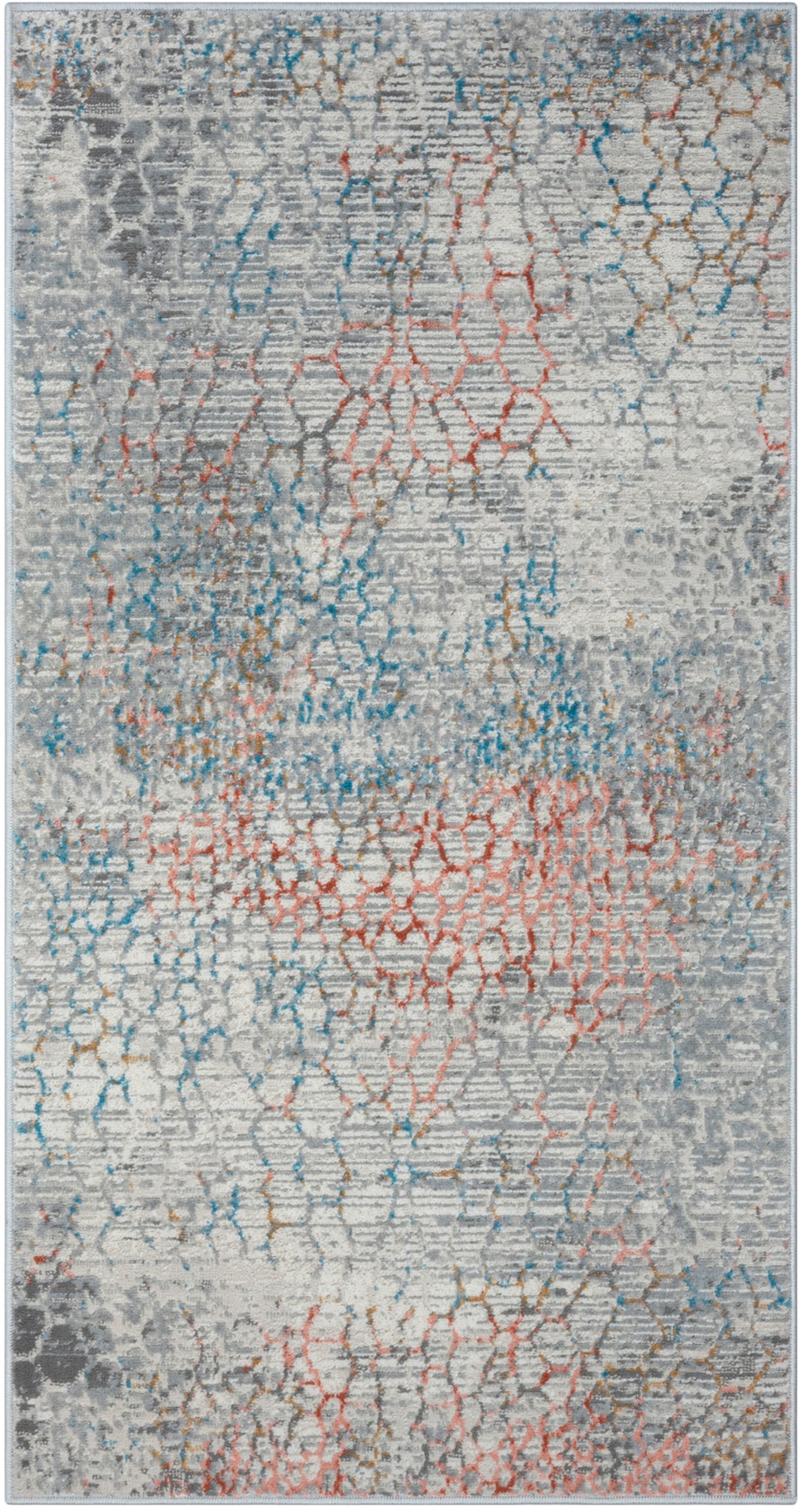 Myflair Möbel & Accessoires Teppich »My Roots« rechteckig 8 mm Höhe Kurzflor, Retro-Design, besonders weich durch Microfaser