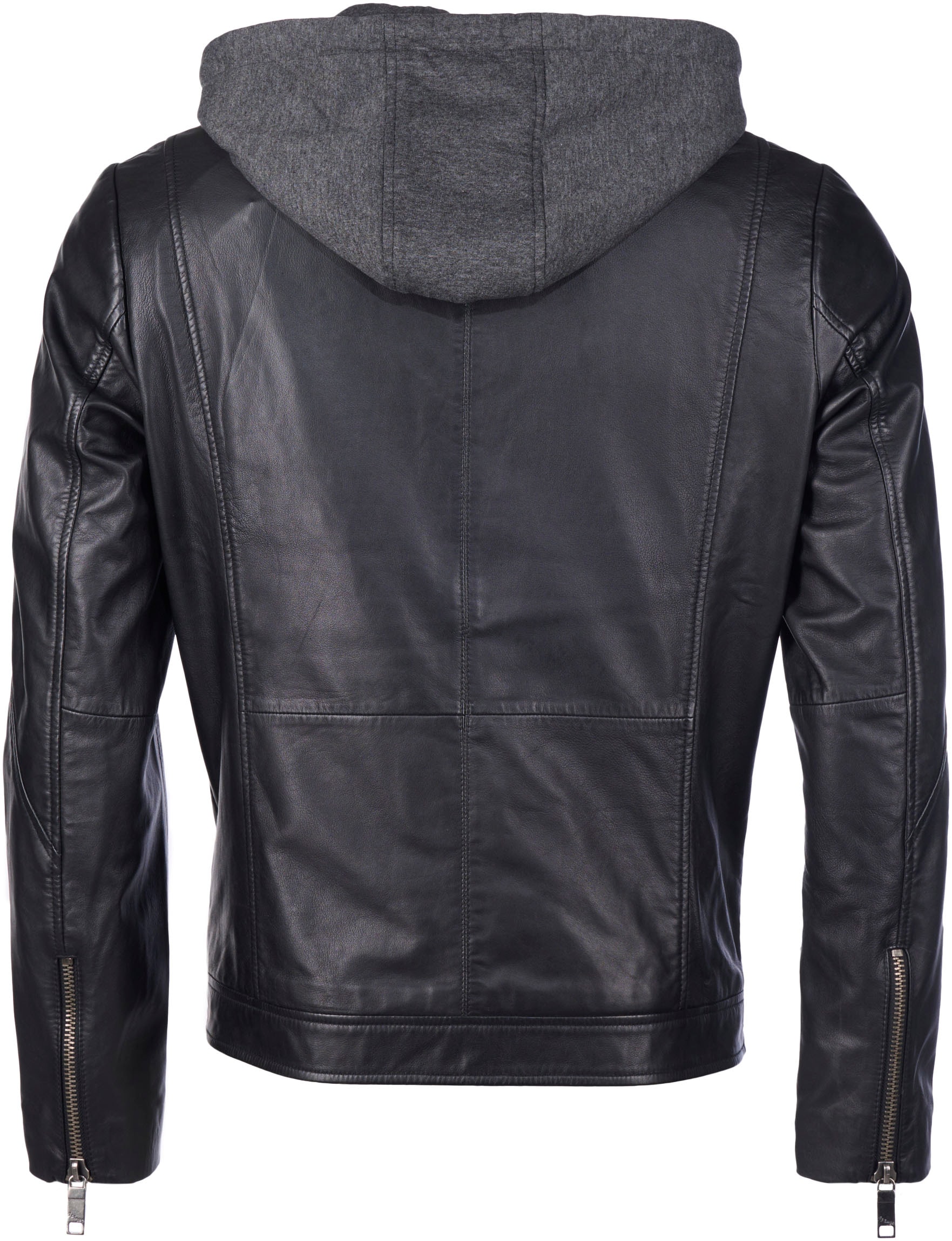 Maze Lederjacke »Lederjacke«, mit Kapuze