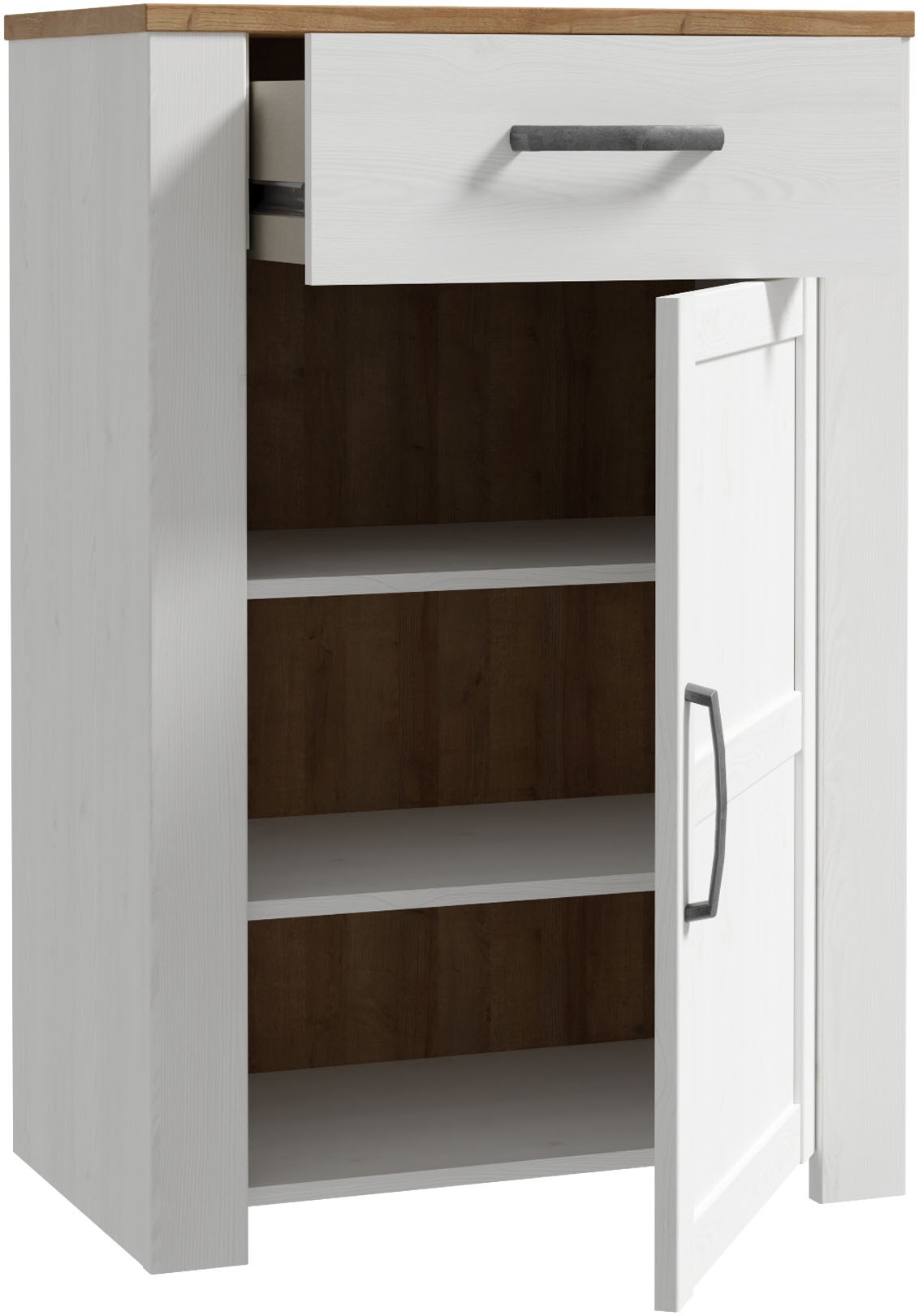 FORTE Schuhkommode »Bohol Schuhschrank, Soft Close, 6 Paar Schuhe« B/H/T 66,7/99,3/42 cm,