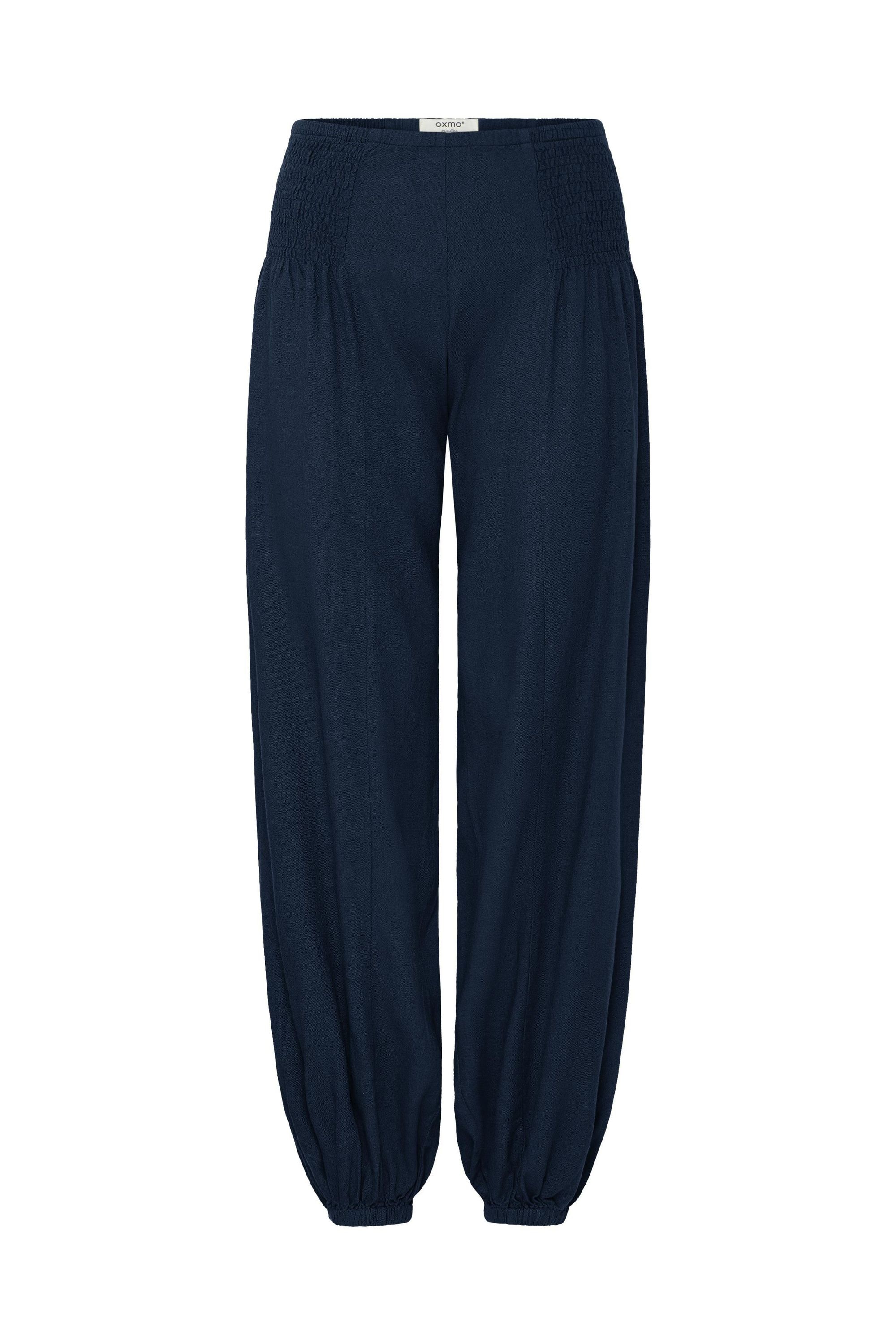 OXMO Loungehose »Loungehose OXNInna Linen Mix Relaxed Fit«