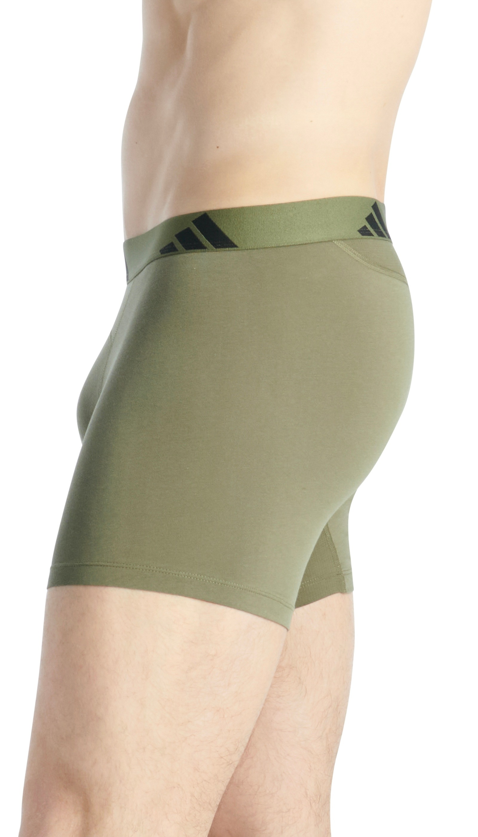 adidas Sportswear Boxershorts »"Active Flex Cotton Ergonomic"«, (2er Pack), Belüftete Mesh-Rückenpartie und -Schritt