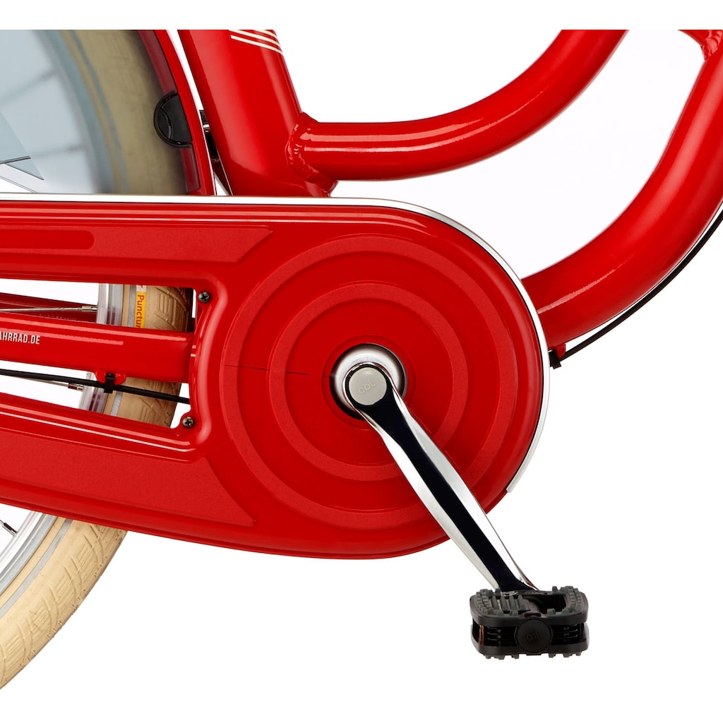FISCHER Fahrrad E-Bike »CITA RETRO 2.1 317«, 3 Gang, Shimano, Nexus, (mit Akku-Ladegerät-mit Werkzeug), ebike Damen