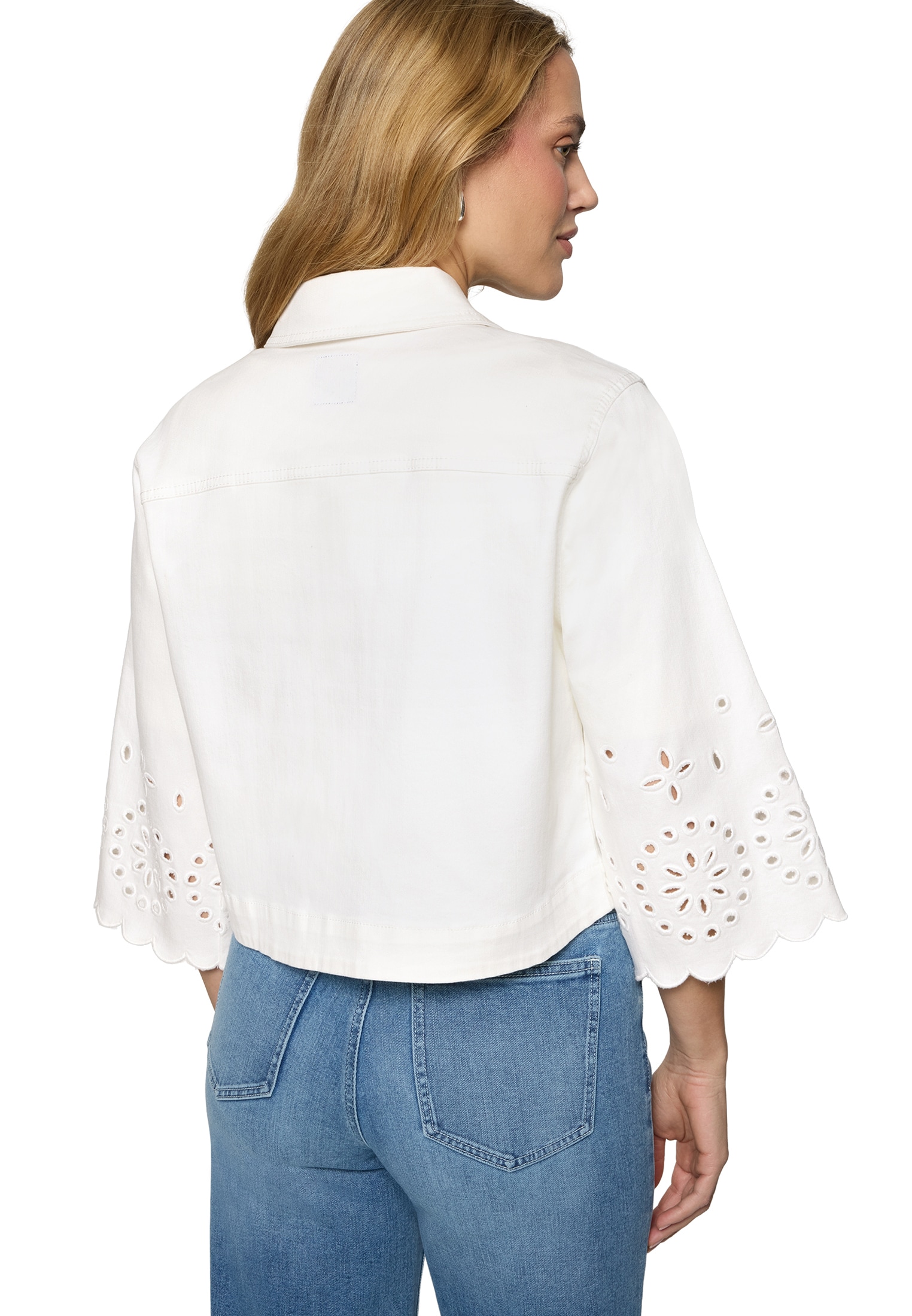 Zero Jackenblazer »Blazer-Jacke mit Lochmuster«