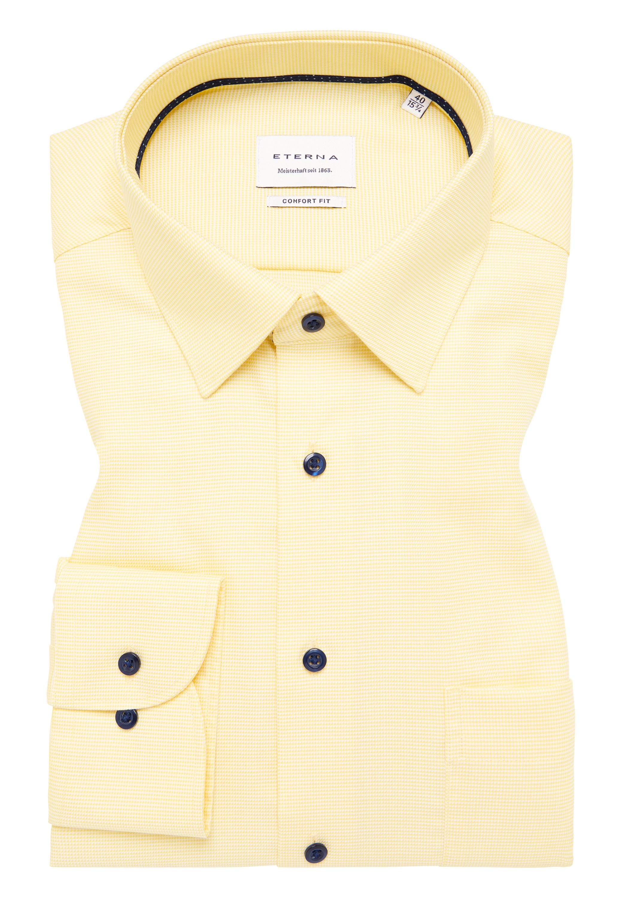 Eterna Langarmhemd »COMFORT FIT«, NON IRON (bügelfrei)