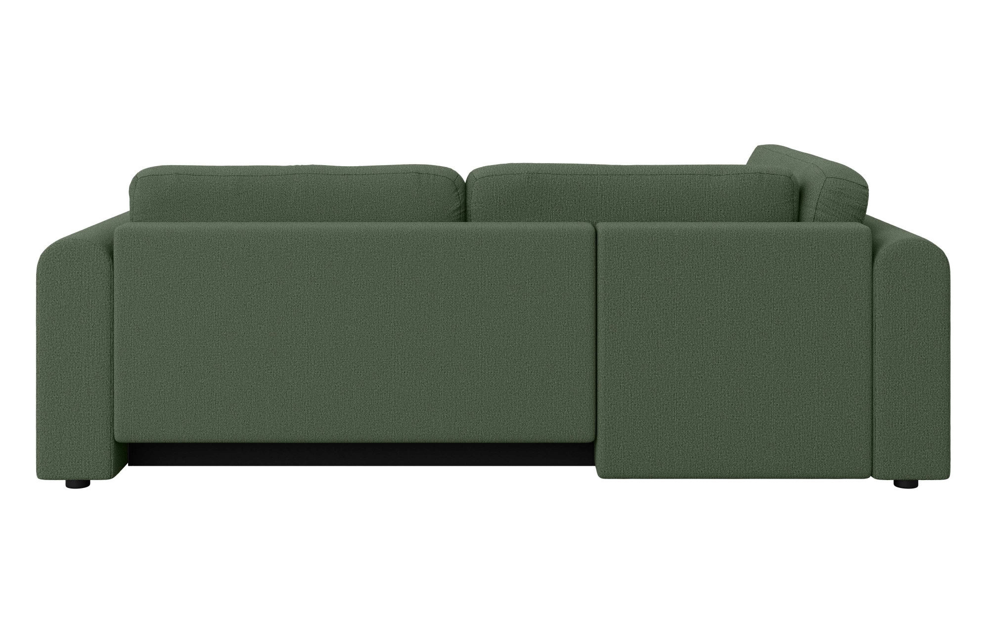 INOSIGN Ecksofa »Zacharia wahlweise Schlafsofa mit Bettkasten, B/T/H 250/166/86 cm« L-Form mit Wellenunterfederung, Ottomane rechts oder links bestellbar