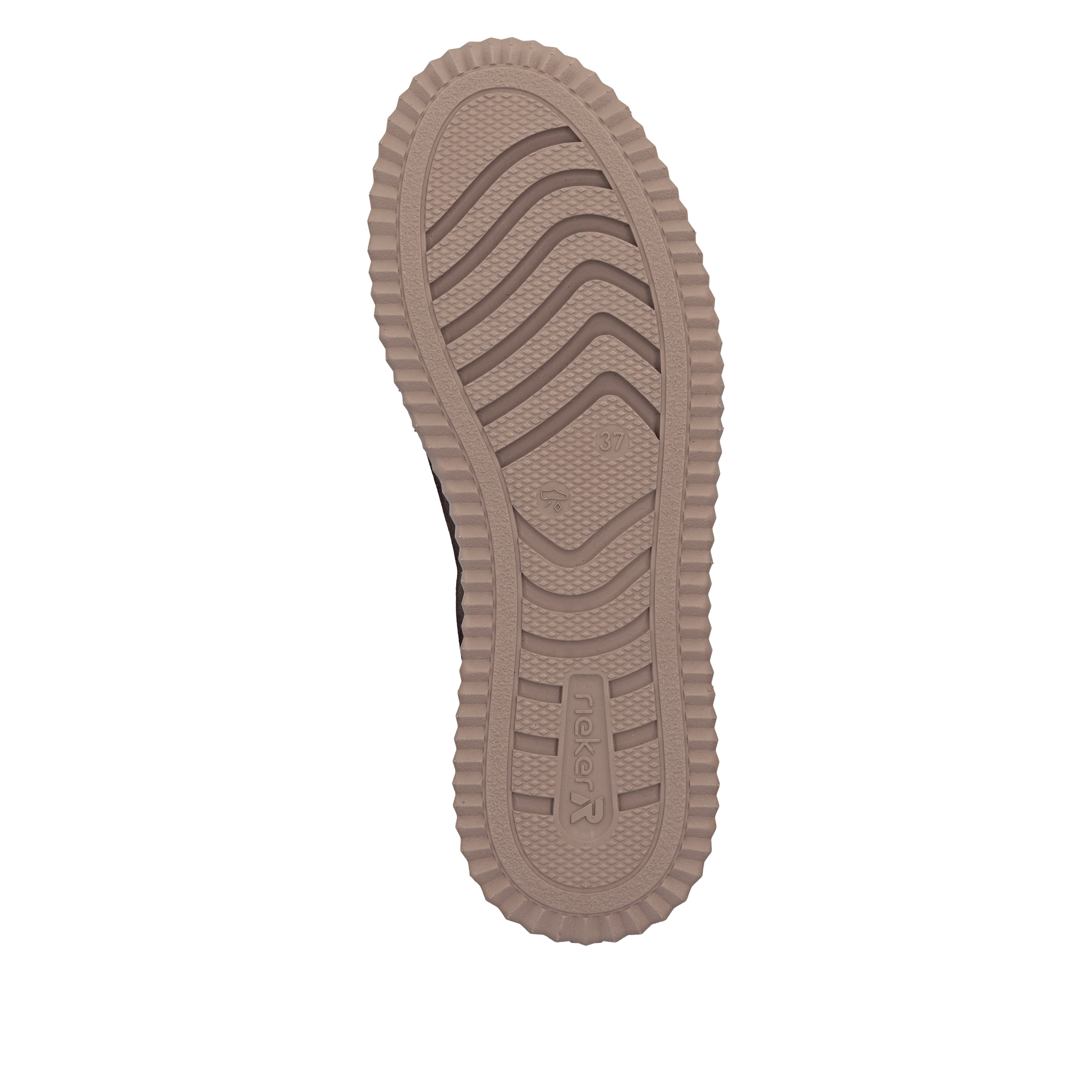 Rieker Plateausneaker  Halbschuh, Schnürschuh mit gepolsterter Innensohle