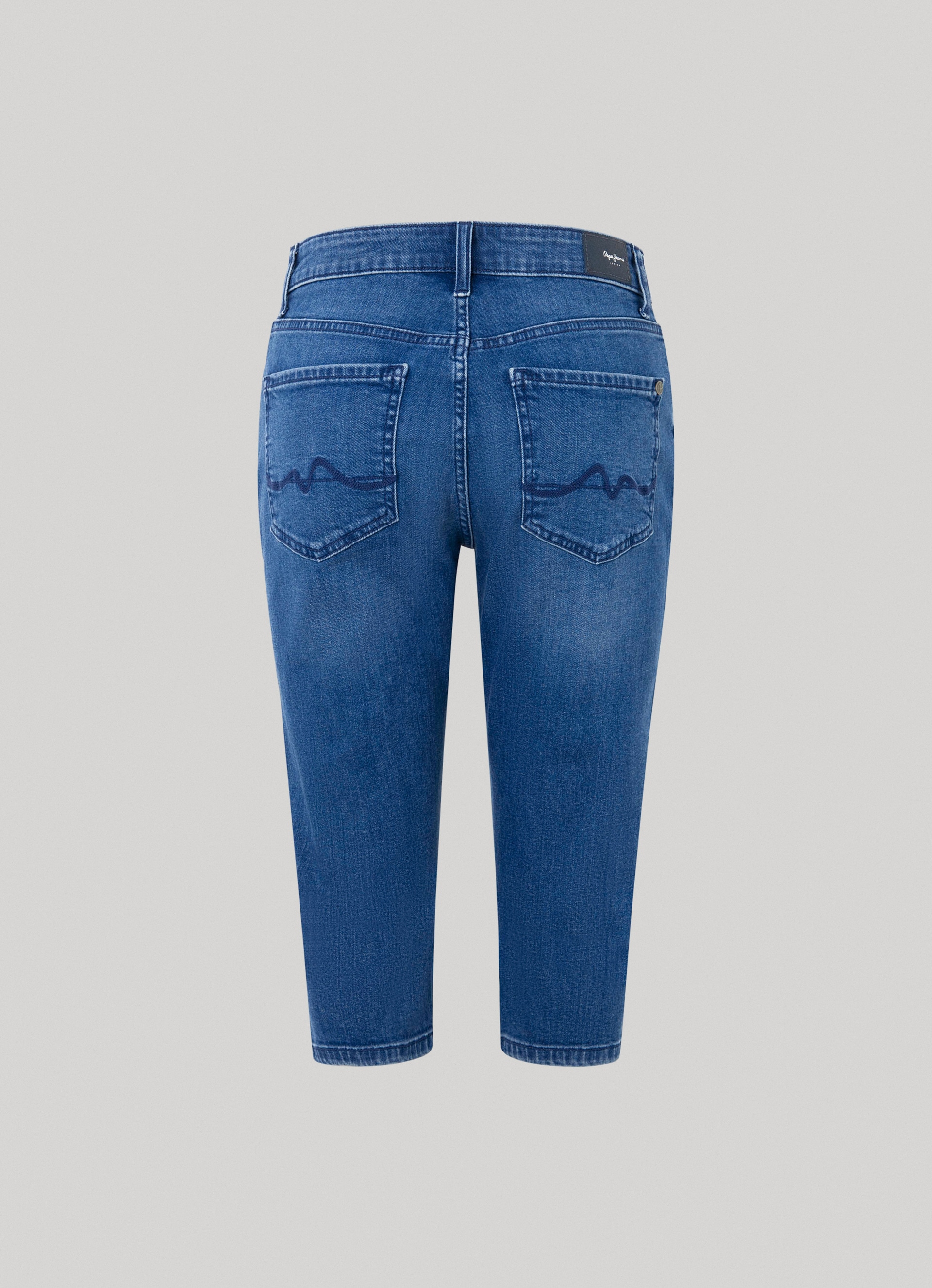 Pepe Jeans Caprijeans »SKINNY CROP«, mit kleinen Schlitzen