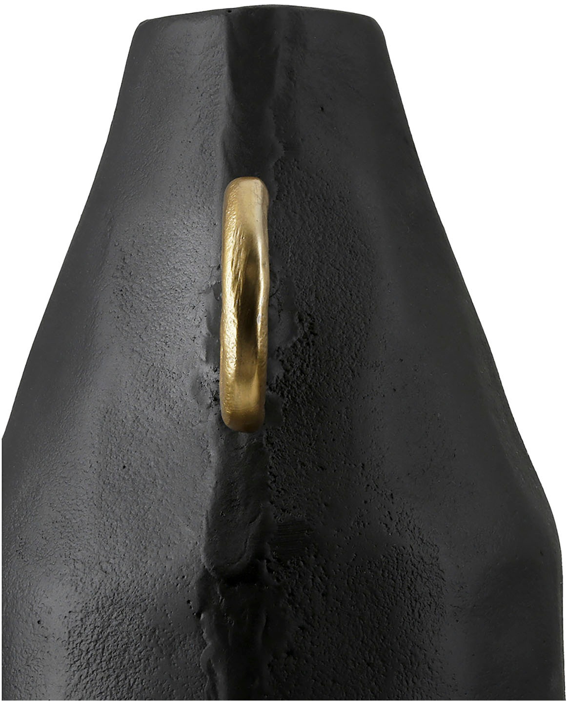 GILDE Tischvase »Vase Dora, schwarz H.31 cm«, (1 St.)