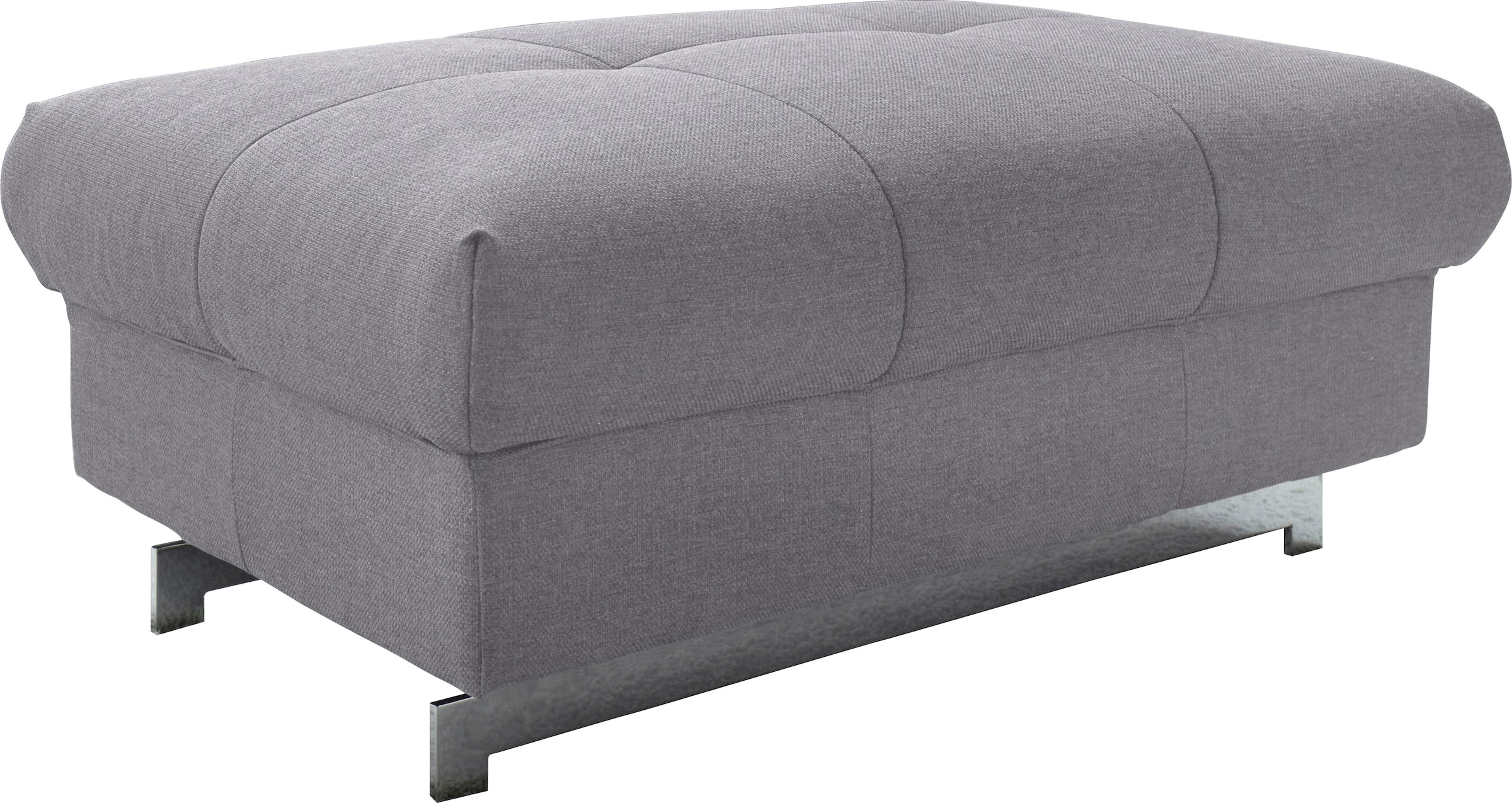COTTA Polstergarnitur »Chef L-Form«, (Set, 2 tlg.), Set bestehend aus: Ecksofa mit Kopfteilverstellung & Hocker