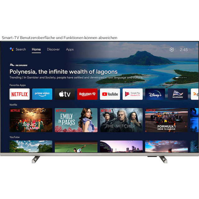 Philips LED-Fernseher »50PUS7657/12«, 126 cm/50 Zoll, 4K Ultra HD, Smart-TV  kaufen bei OTTO