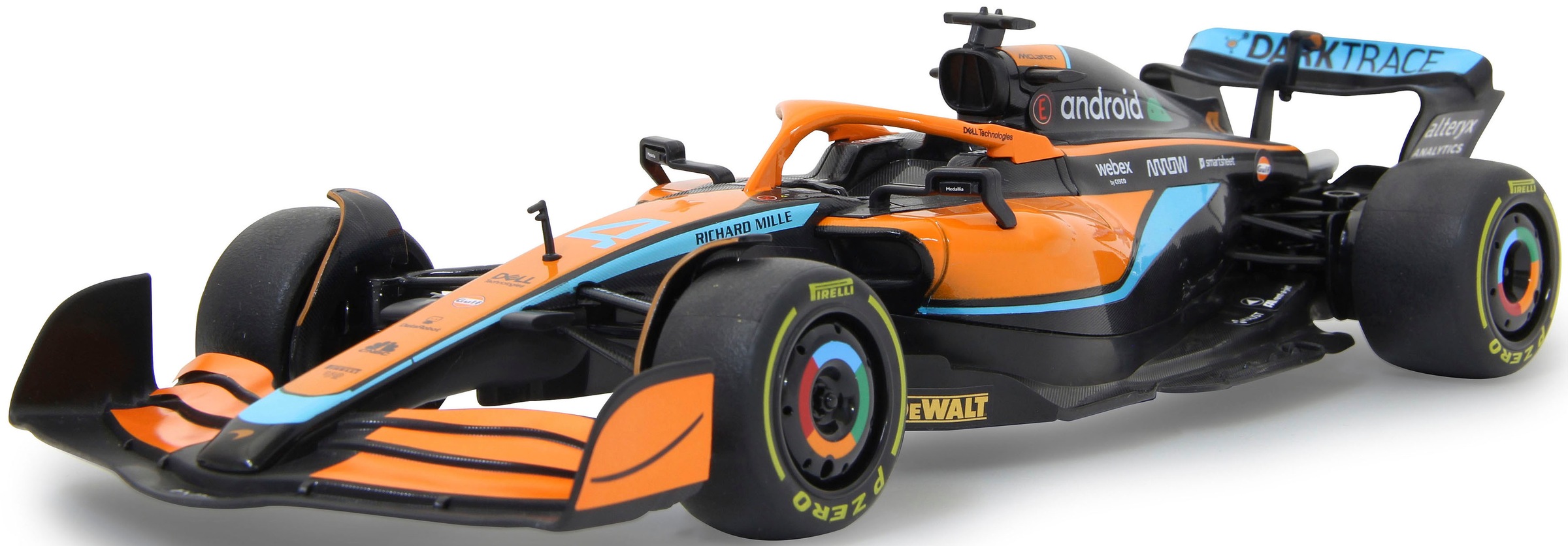 Jamara RC-Auto »Deluxe Cars, Deluxe Cars, McLaren MCL36 1:18, orange - 2,4 GHz«