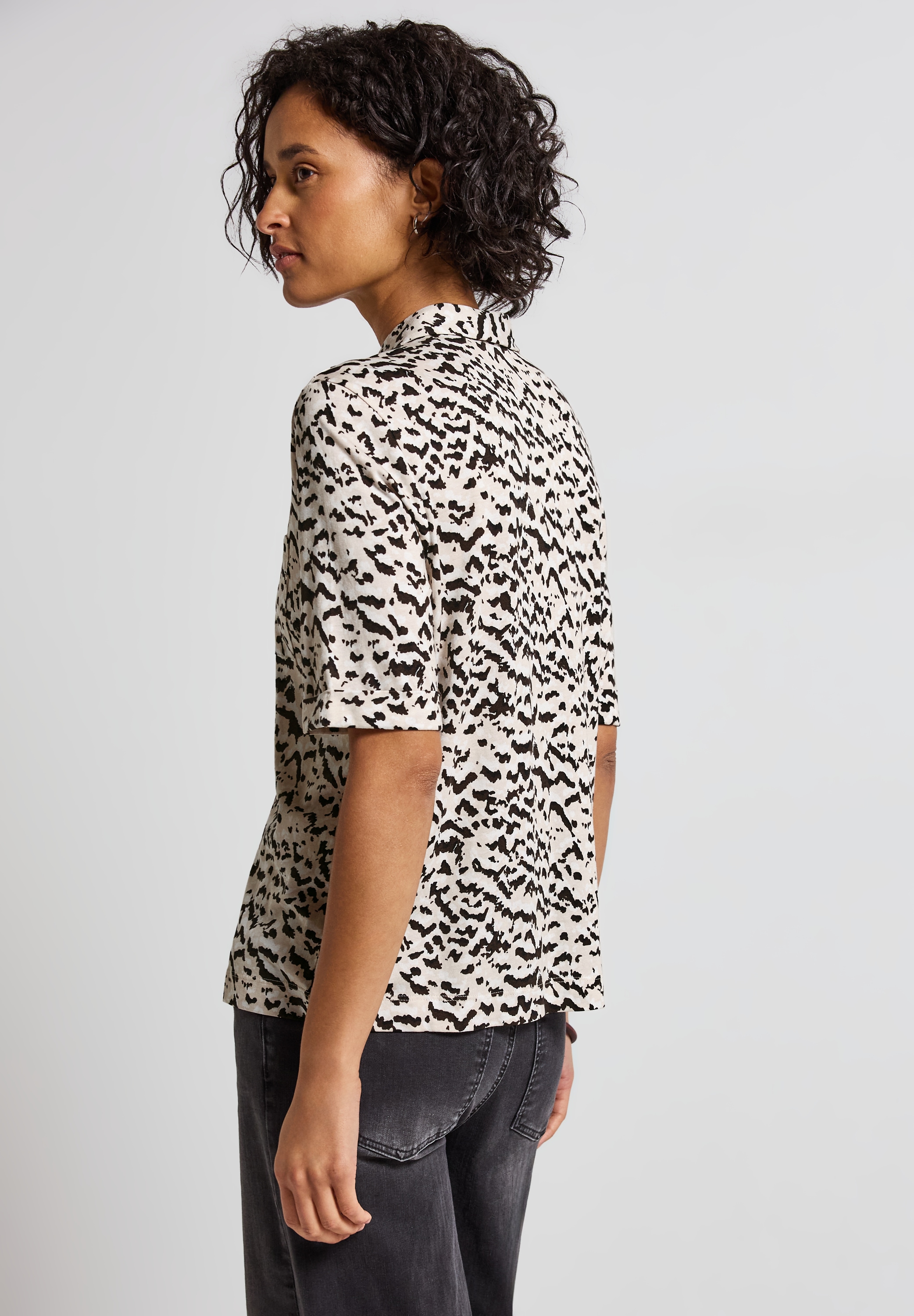 STREET ONE Blusenshirt, mit All-Over Print