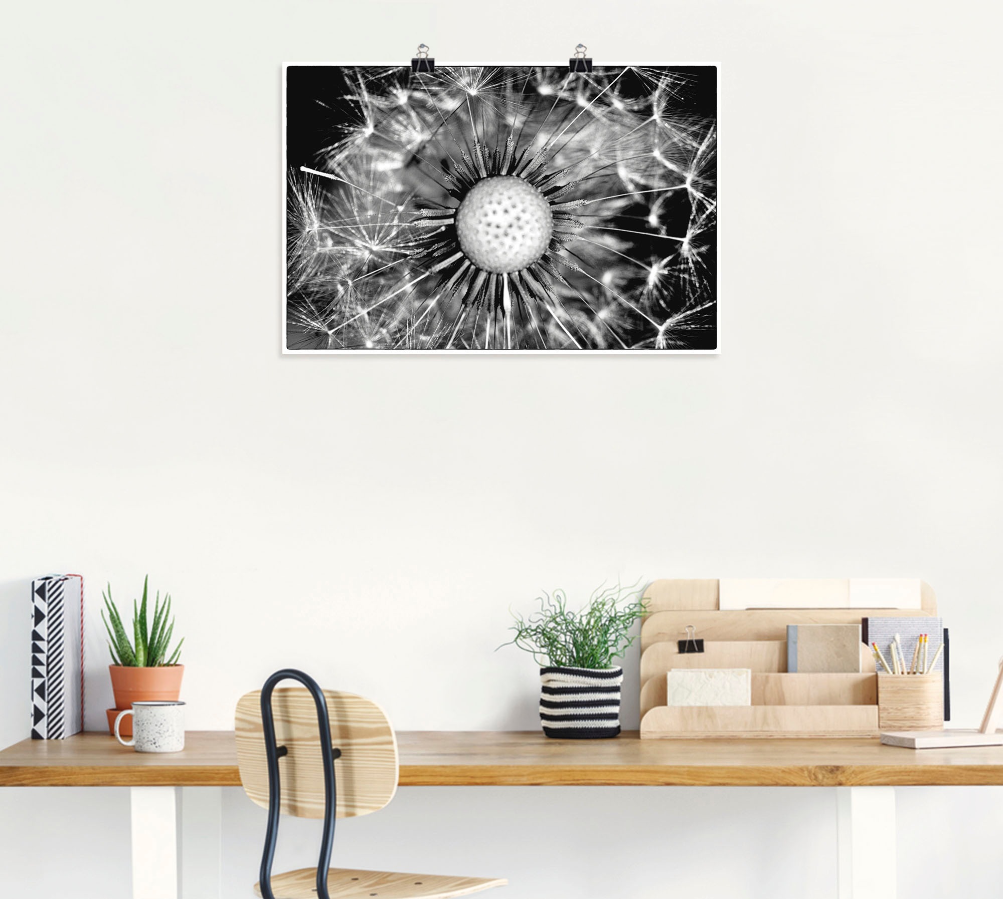 Artland Wandbild »Pusteblume«, Blumen, (1 St.), als Alubild, Leinwandbild, Wandaufkleber oder Poster in versch. Größen