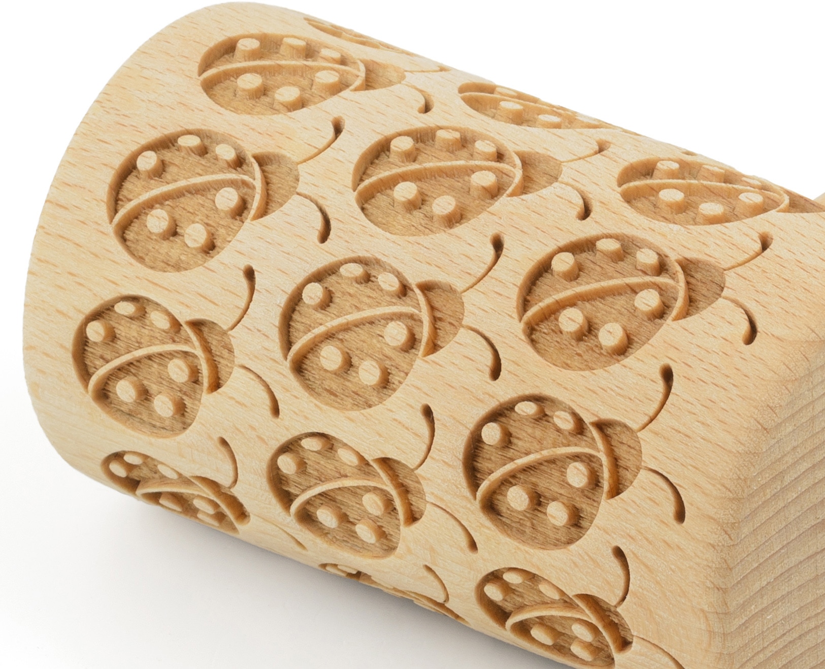 folkroll Teigroller »3D-Motiv-Teigrolle«, Marienkäfer