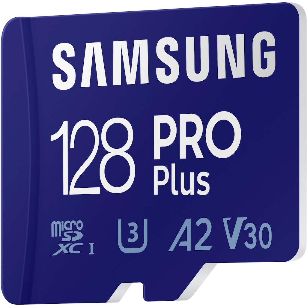 Samsung Speicherkarte »PRO Plus microSDXC Full HD & 4K UHD inkl. USB-Kartenleser«, (UHS Class 10 160 MB/s Lesegeschwindigkeit)