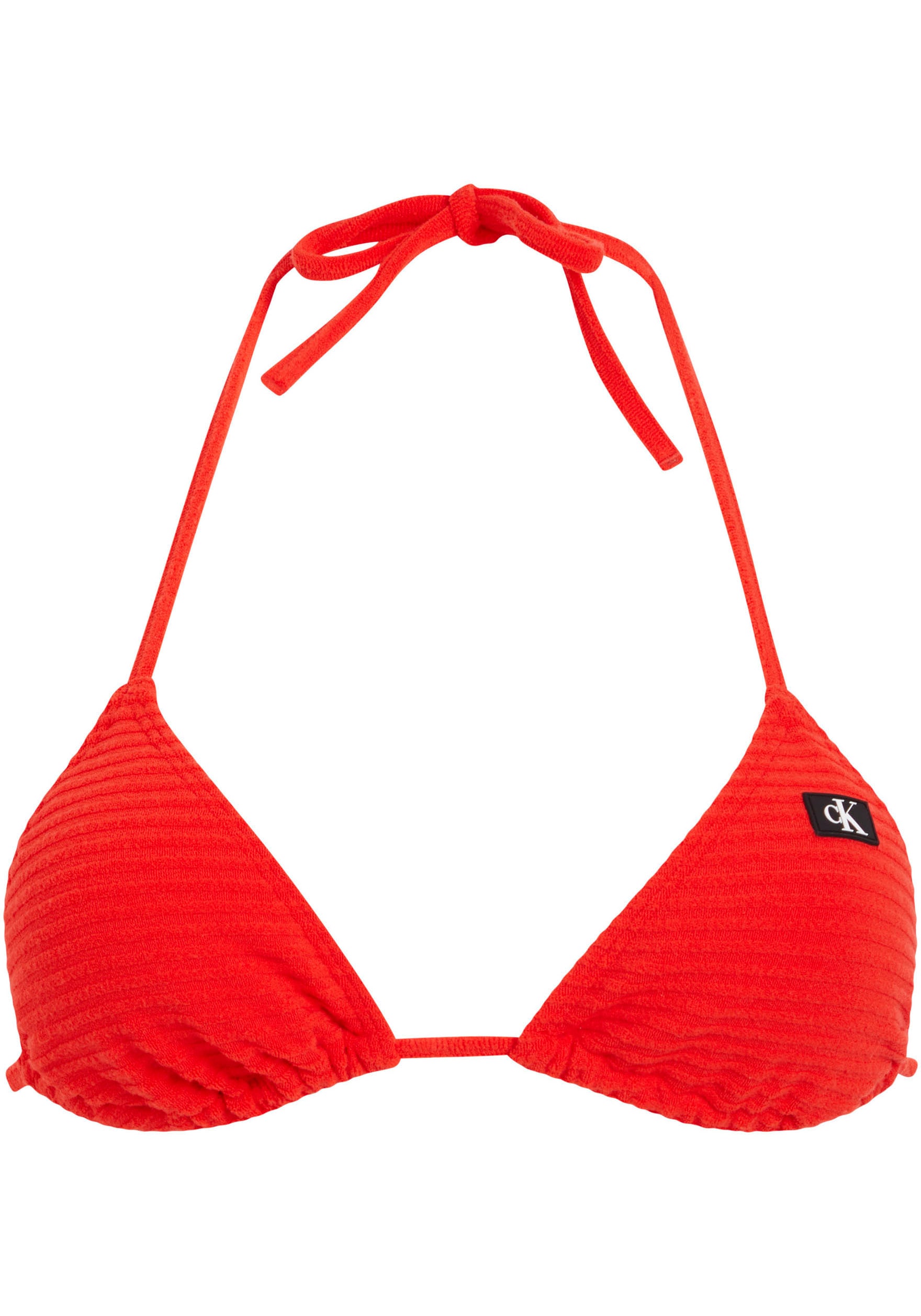 Calvin Klein Swimwear Triangel-Bikini-Top »TRIANGLE-RP«, mit gerippter Struktur