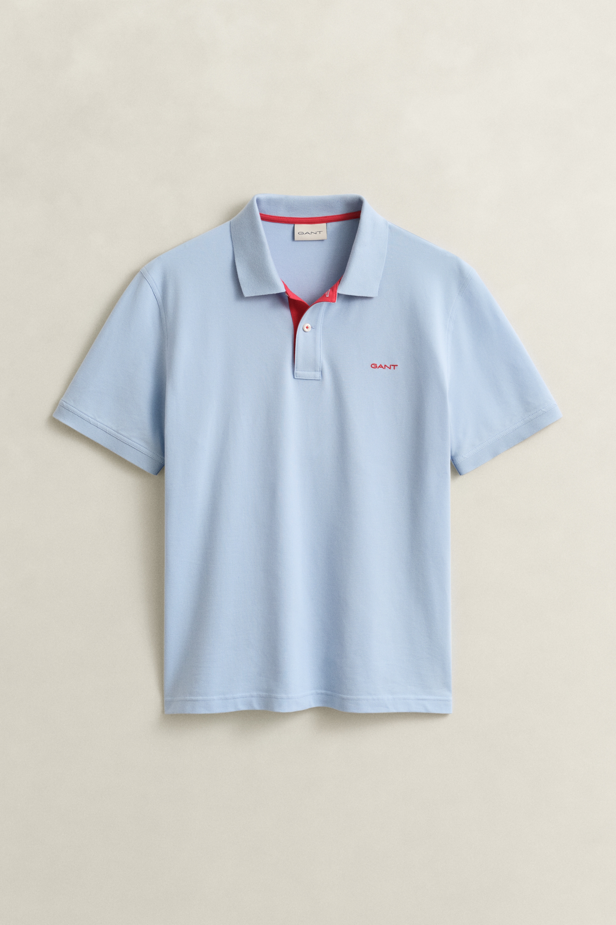 Gant Poloshirt »REG CONTRAST PIQUE SS POLO« mit kontrastfarbenen Einsätzen