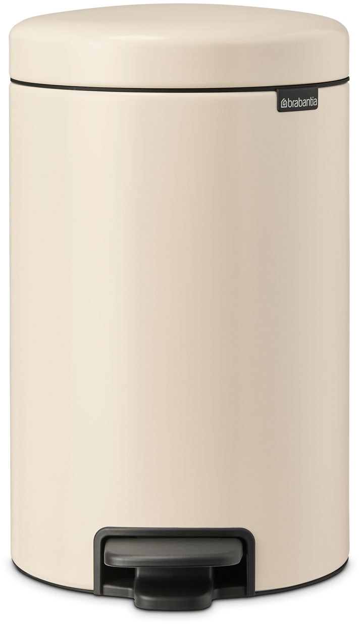 Brabantia Mülleimer »NewIcon Treteimer in beige, Größe B/H/T: 25,1 cm x 41,1 cm x 33,8 cm
