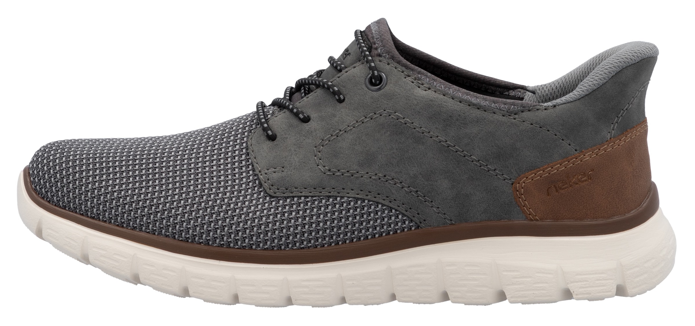 Rieker Slip-On Sneaker »Ready2GO«, Schlupfschuh, Halbschuh, Freizeitsneaker mit Gummizug