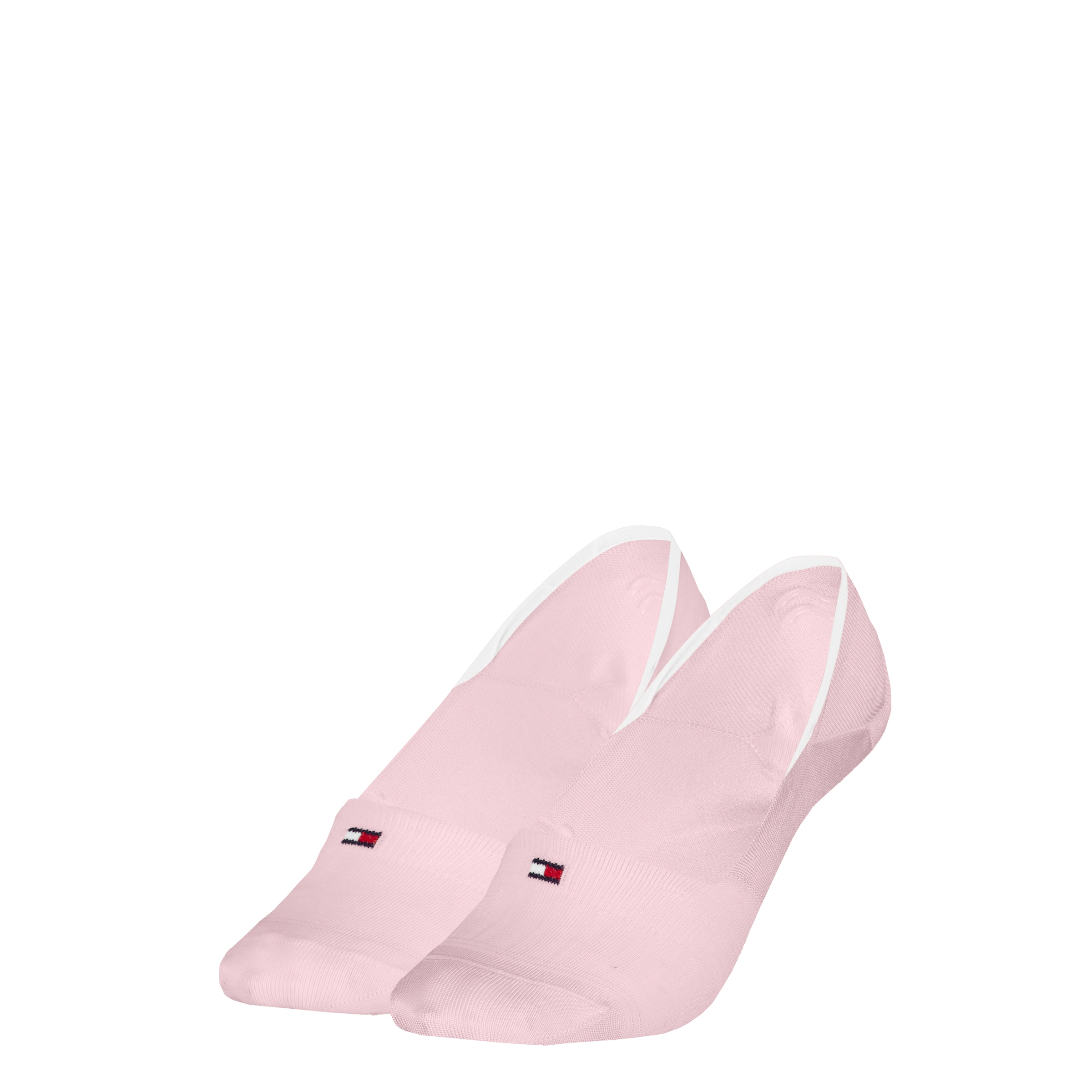 Tommy Hilfiger Füßlinge »TH WOMEN FOOTIE MC 2P SHINE« 2 Paar,  mit silikonisierten Fersenstreifen