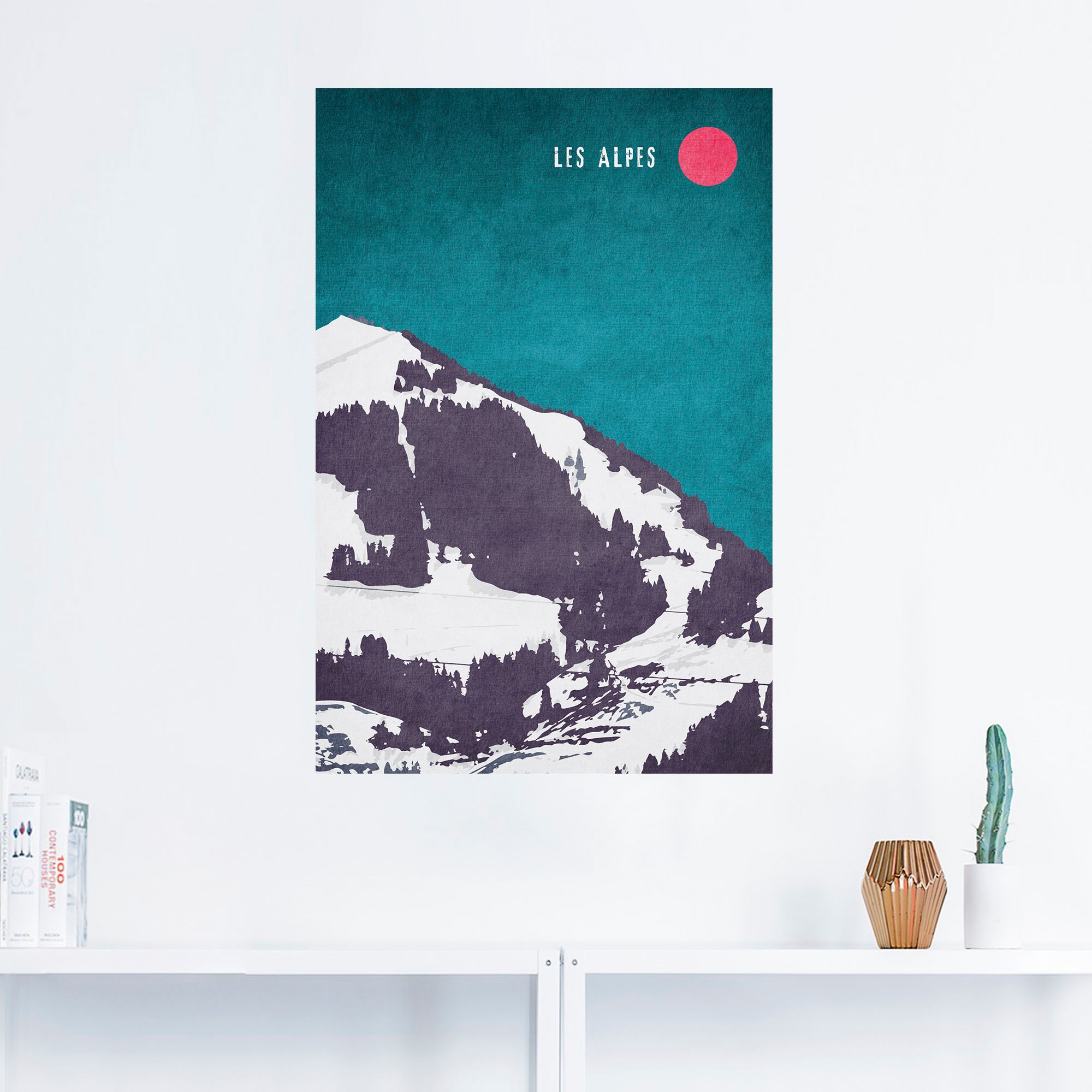 Artland Wandbild »Die Alpen«, Berge & Alpenbilder, (1 St.), als Alubild,  Leinwandbild, Wandaufkleber oder Poster in versch. Größen kaufen online bei  OTTO | Poster