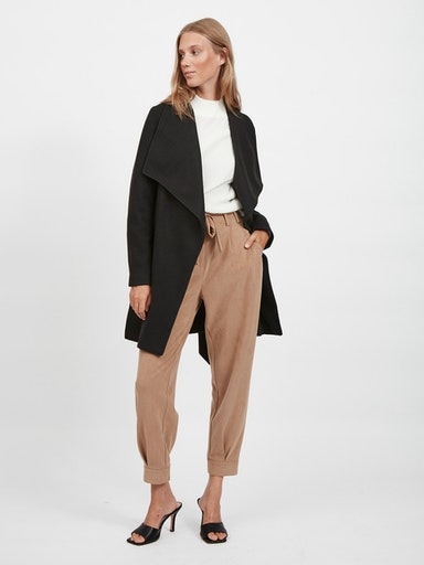 Vila Kurzmantel »VICOOLEY COLLAR BELT COAT - NOOS«