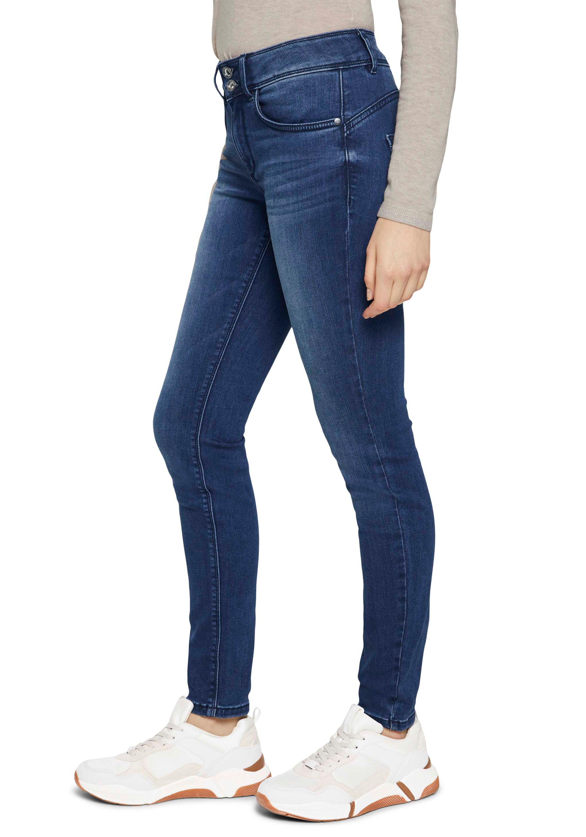 OTTOversand Doppelknopf-Verschluss Skinny-fit-Jeans TAILOR »Alexa Skinny«, TOM mit bei
